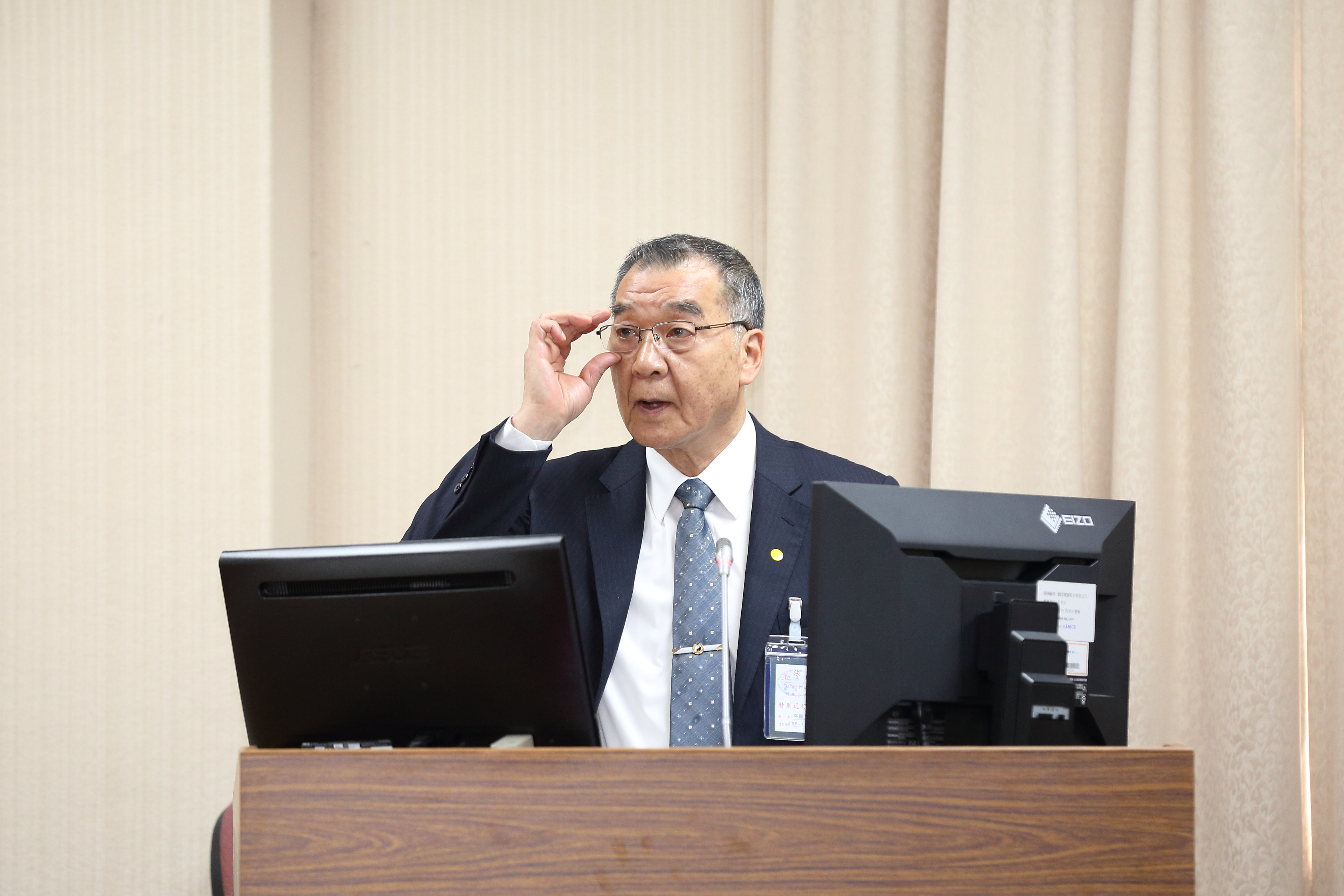 針對義務役是否延長疫期，邱國正（圖）表示，今年一定會有研擬的結果並提出報告，會依法公告滿1年後才能施行，且原則上會以不修法為目標。（本刊資料照）