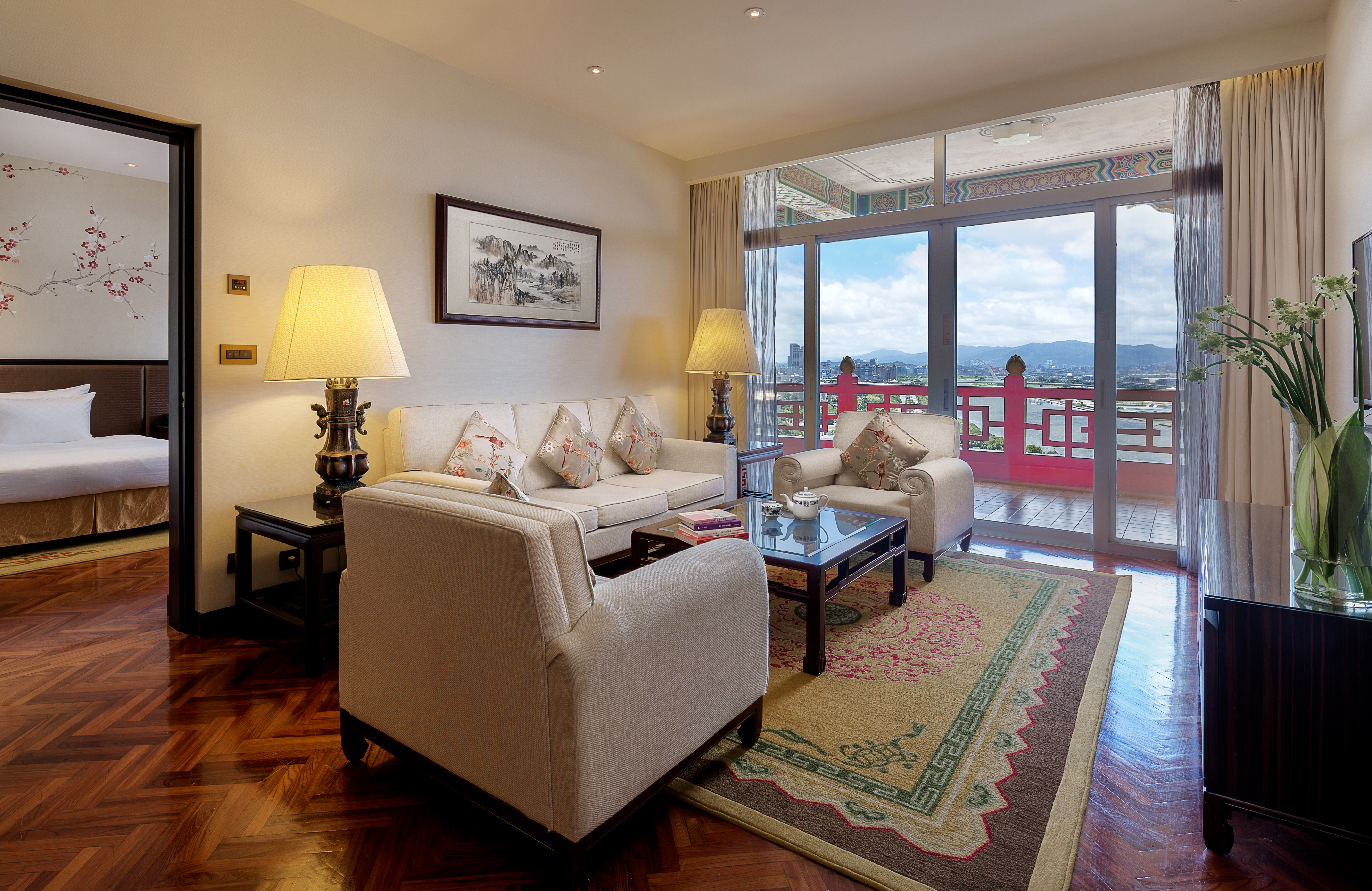 圓山飯店為慶祝70週年慶，首度對外開放總統行館。（圓山飯店提供）