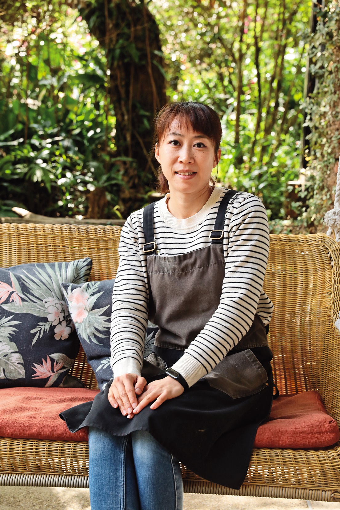 「6號花園」主人張筱楓的夢想就是蓋一棟森林小屋。