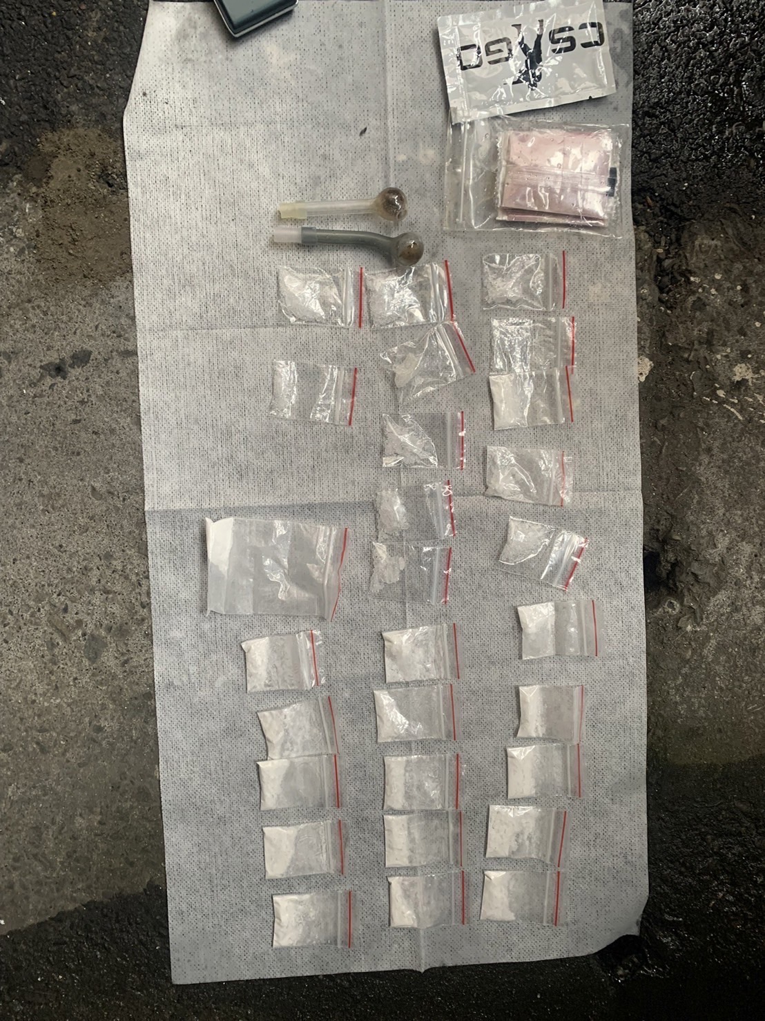 警方查扣大批毒品。(警方提供)