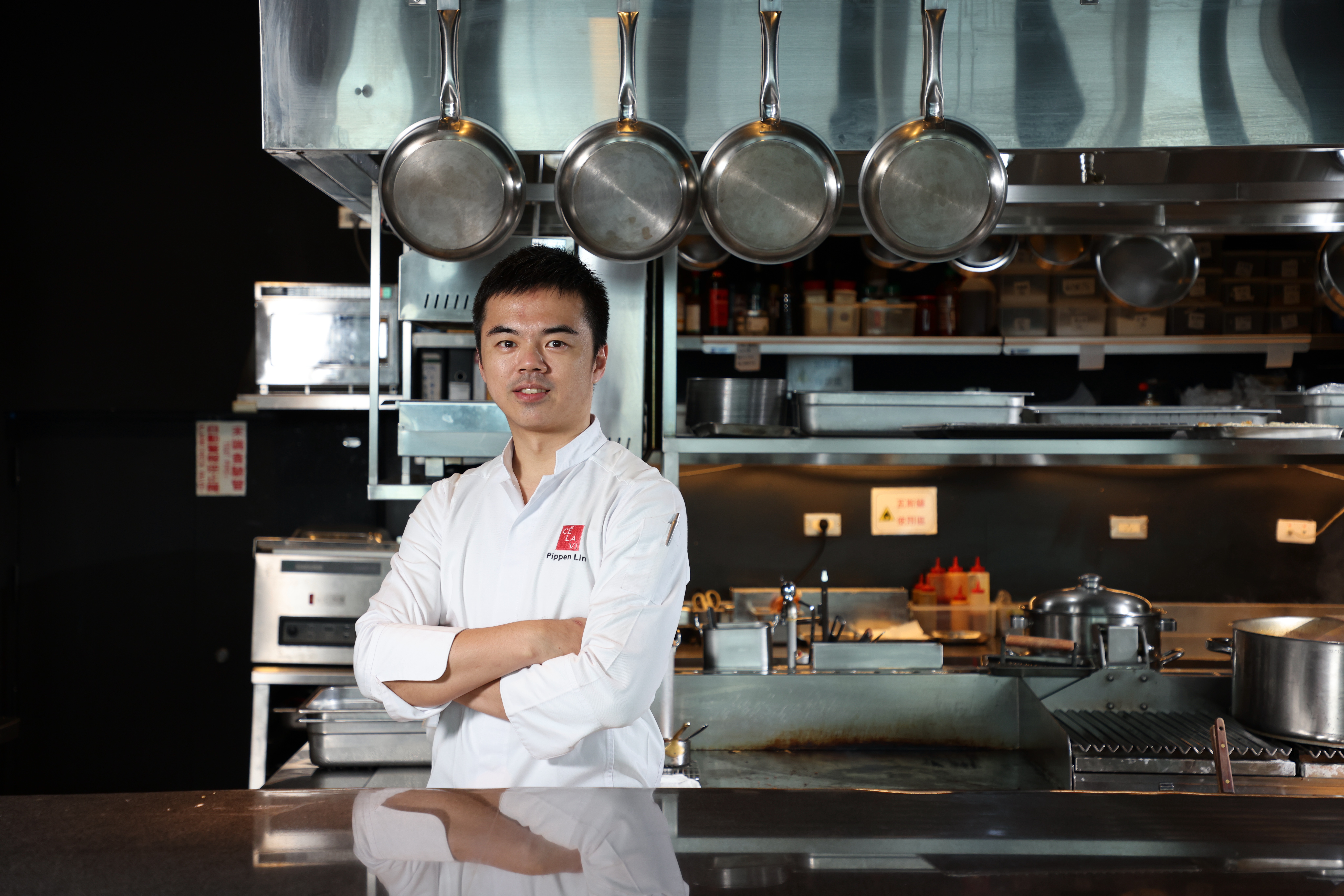 CÉ LA VI TAIPEI行政主廚林玉罡擅長玩味亞洲元素，Bar Food也做得講究精緻。