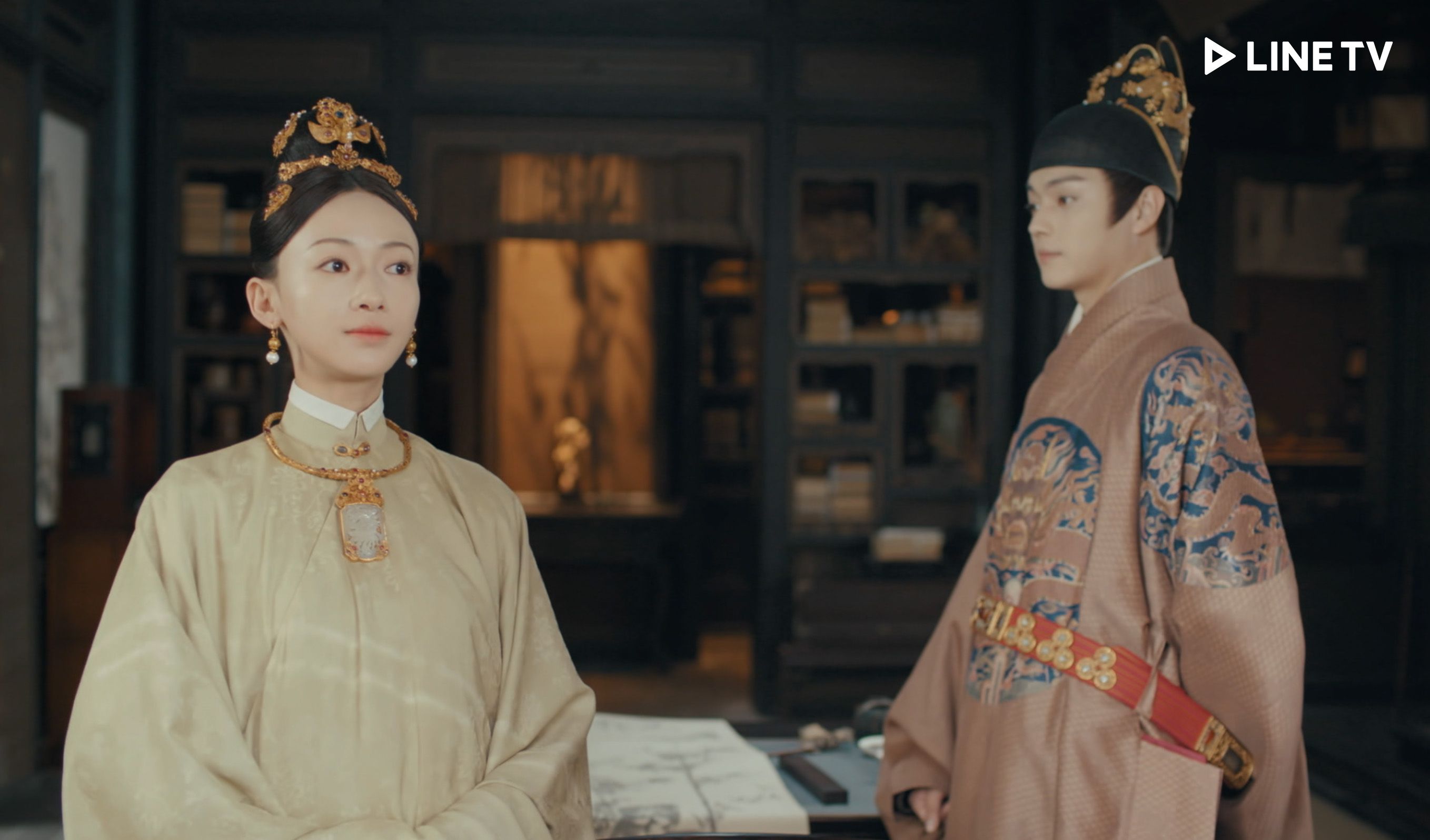 吳謹言向許凱傾訴情意。（LINE TV 提供）