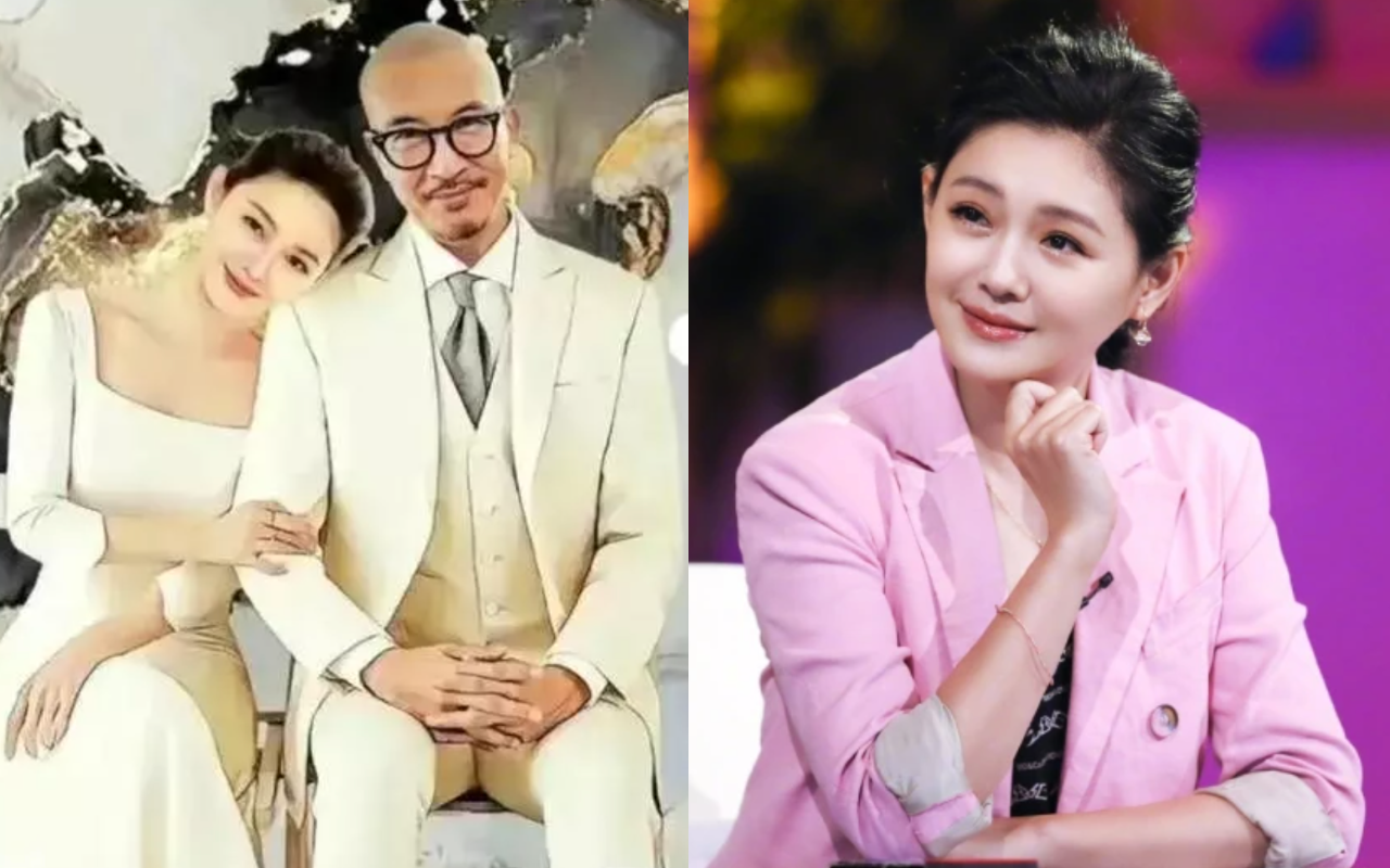 大S閃電再婚具俊曄，網友熱心幫忙合成兩人的婚紗照。（翻攝大S微博、良品聯社）