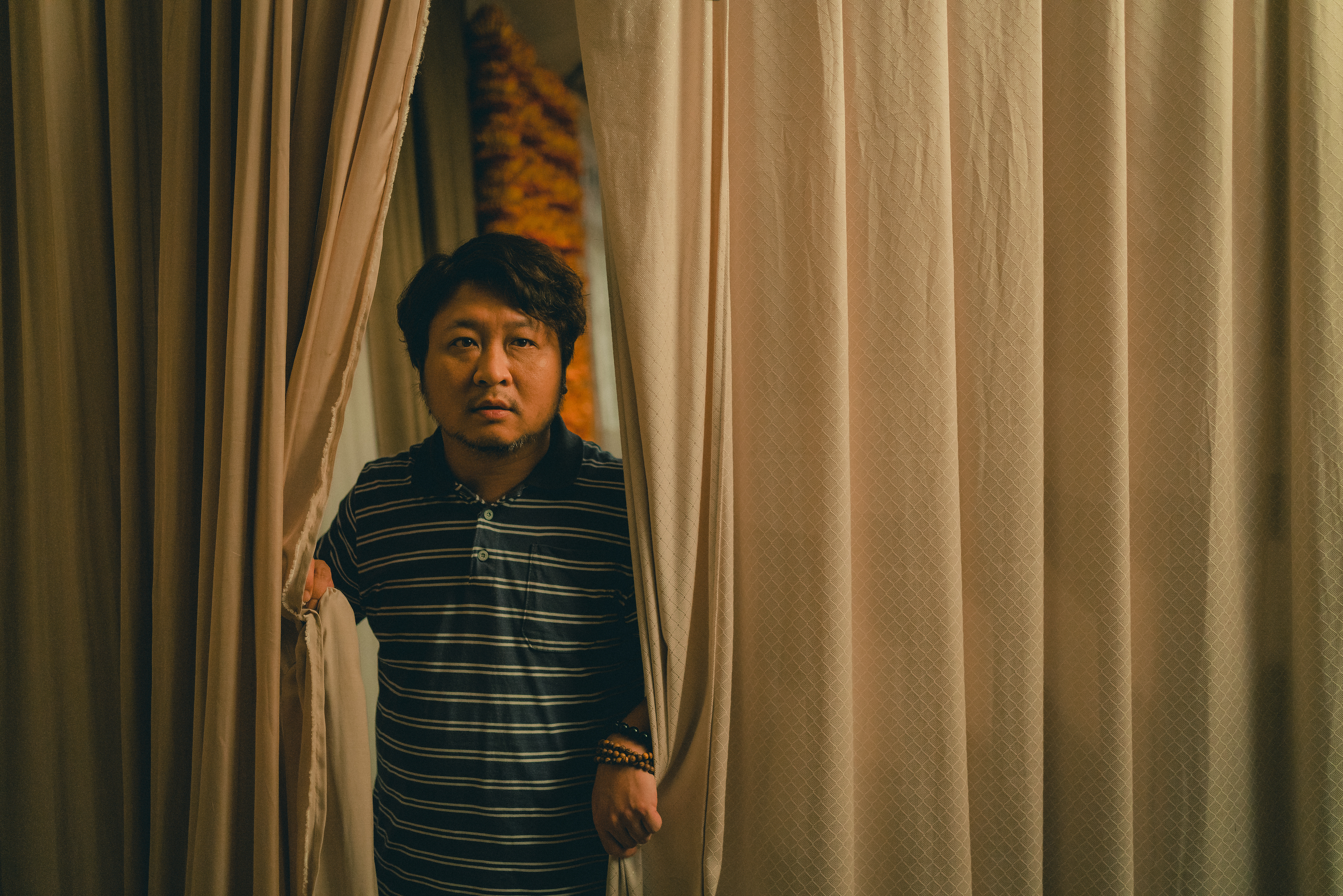 納豆在《頭七》的角色相當關鍵，他本擔心演不來角色，多虧陳以文鼓勵他才接演。（皮諾丘電影提供）