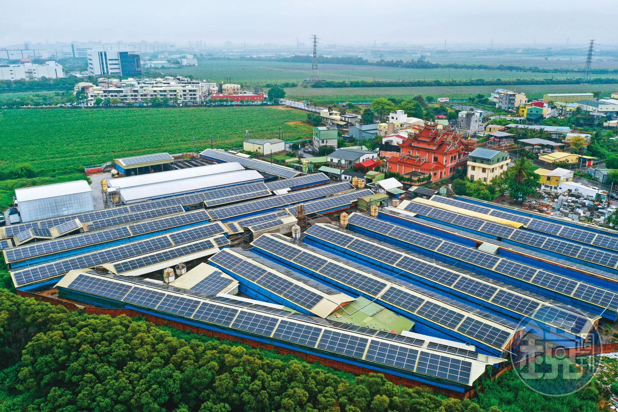 這幾年樂士積極轉型,投入太陽能新事業。