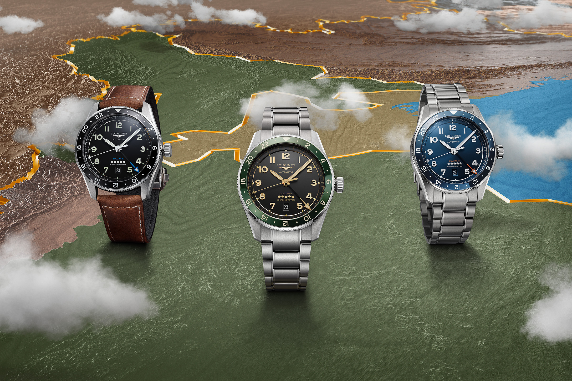 【新錶2022】緊扣飛行主題的新功能加入！LONGINES Spirit Zulu Time