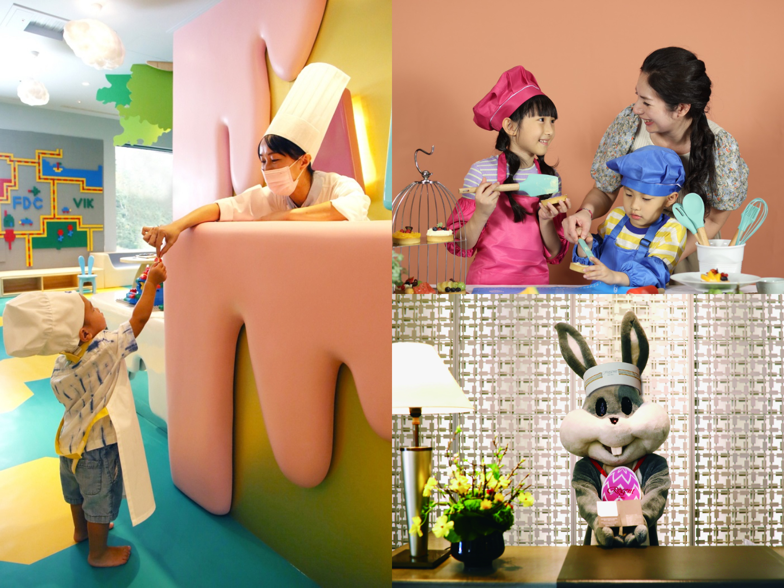 4月兒童節、清明連假將近，各飯店推出專案活動搶攻親子商機。