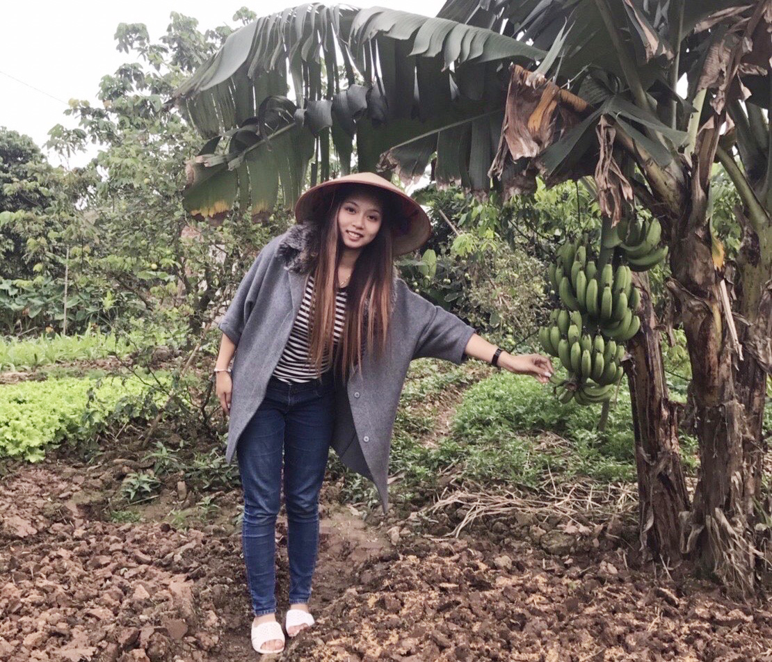 越南新住民二代女青年趙詩涵築夢台灣。（移民署提供）