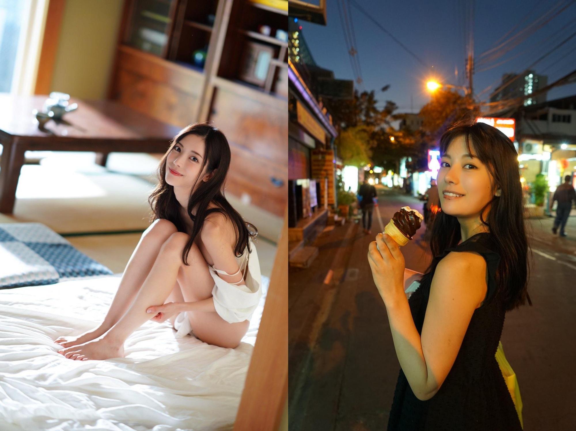 22歲的日本AV女優楓カレン宣布引退，大批粉絲感到不捨。（翻攝自推特 @okuyama_inari_）