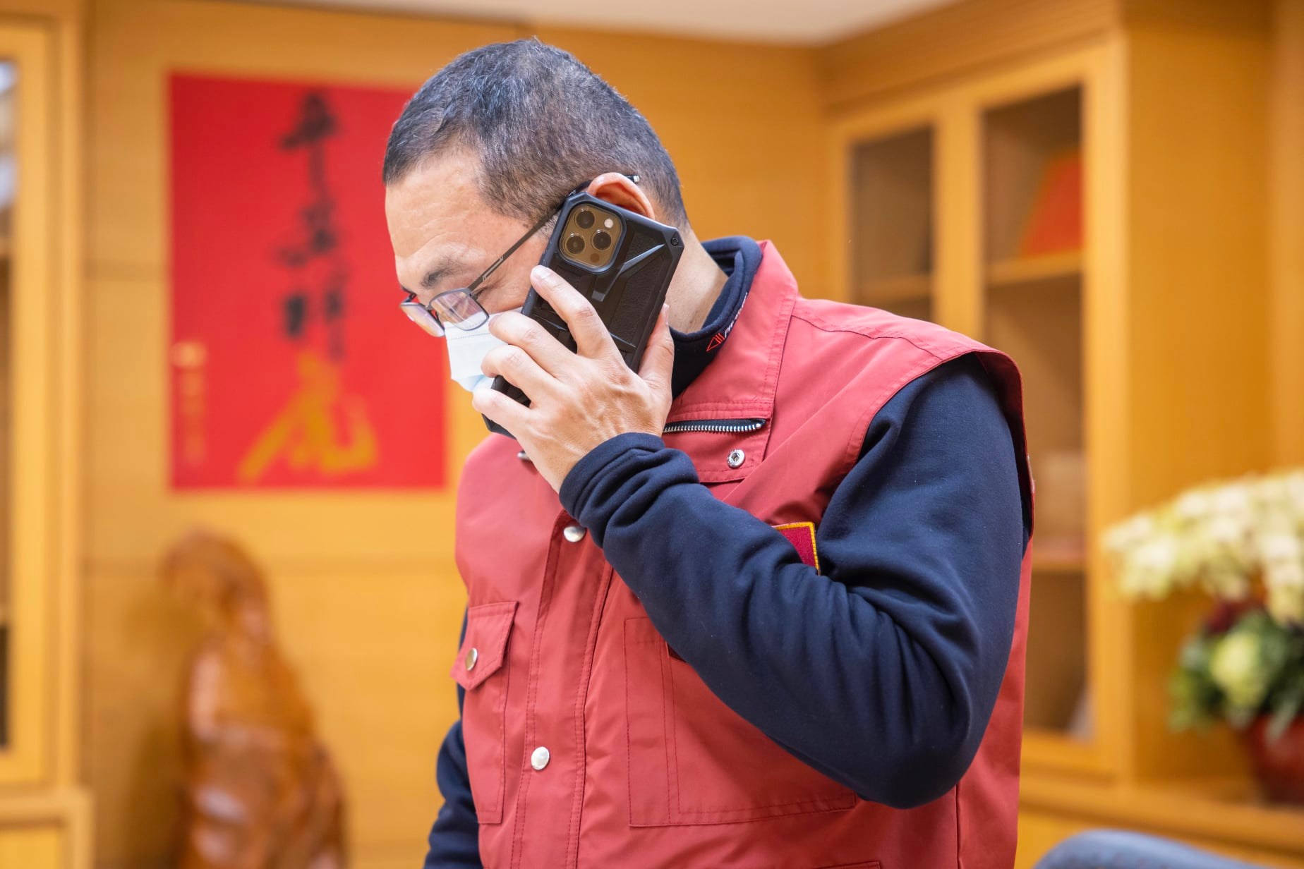 侯友宜指出，中和區再添7人確診，包含一棟公寓29人篩出6名陽性。（翻攝自侯友宜臉書）