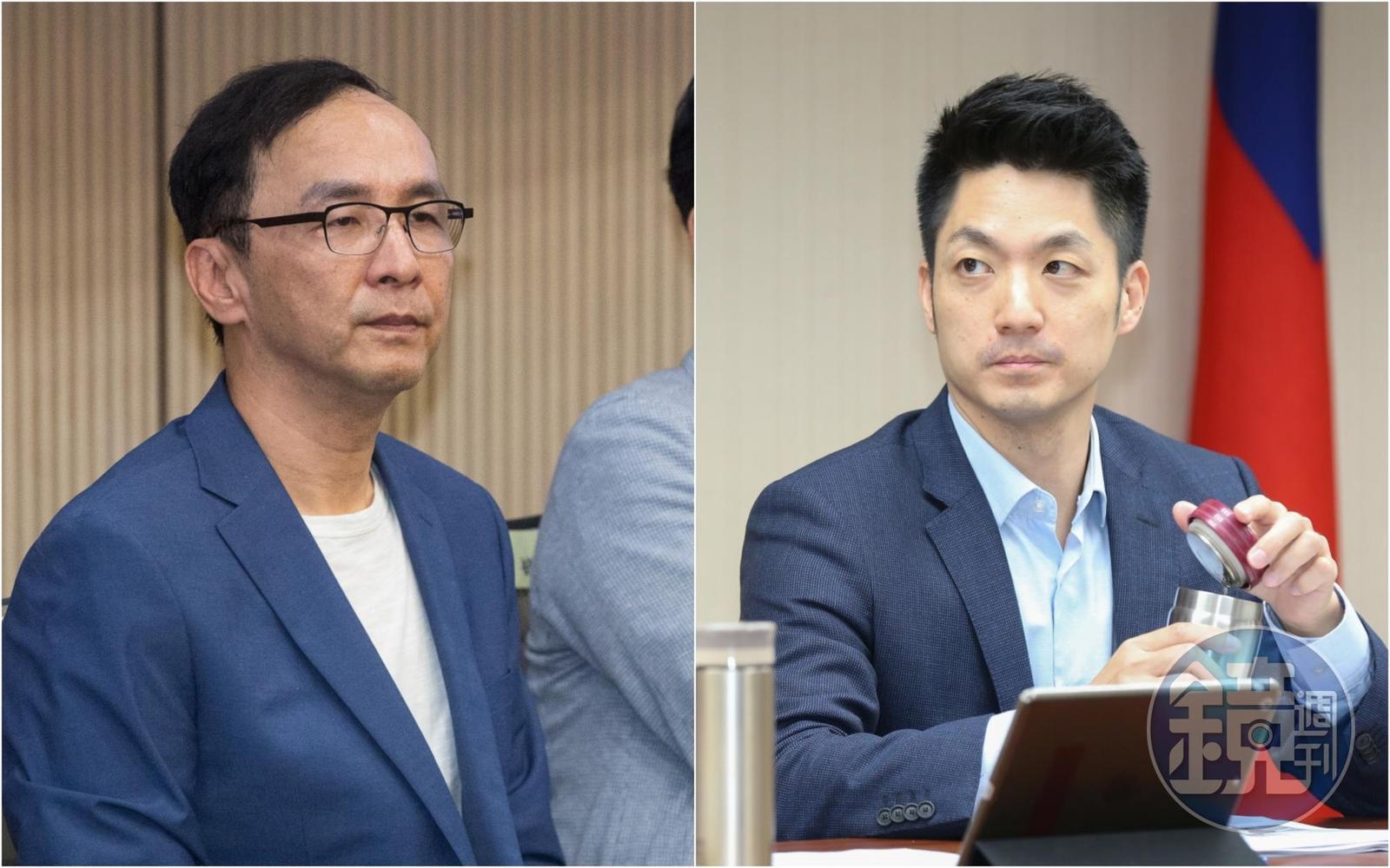 朱立倫反對公民複決綁大選,蔣萬安則認為要提高投票率應該支持。(本刊資料照)