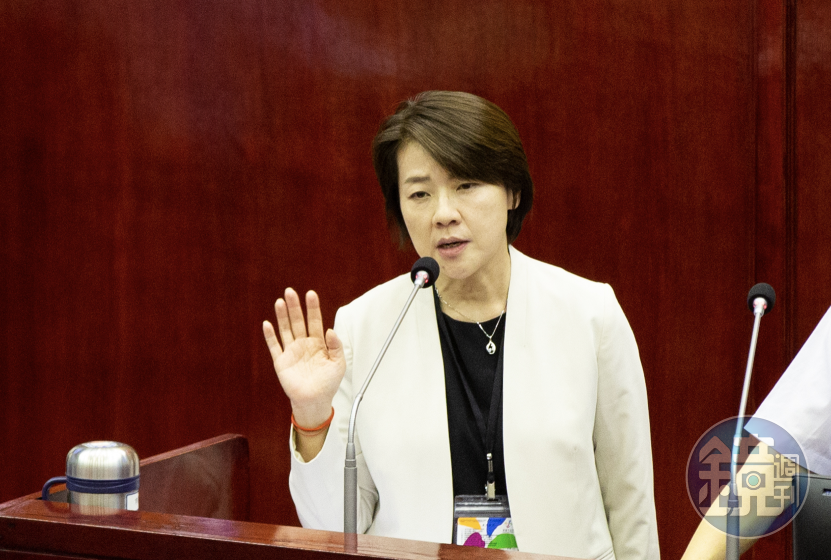 台北市勞動局長陳信瑜日前被點名上任兩年來請假總時數高達806小時，黃珊珊則為陳信瑜抱屈。（資料照）