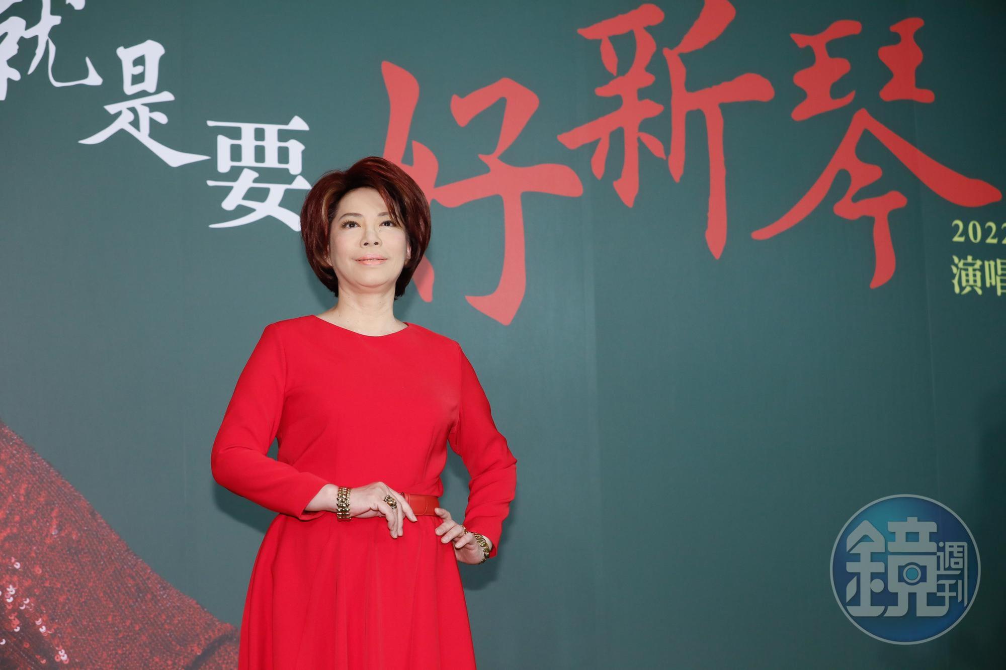 因新冠疫情,蔡琴近3年來都過著深居簡出的生活。