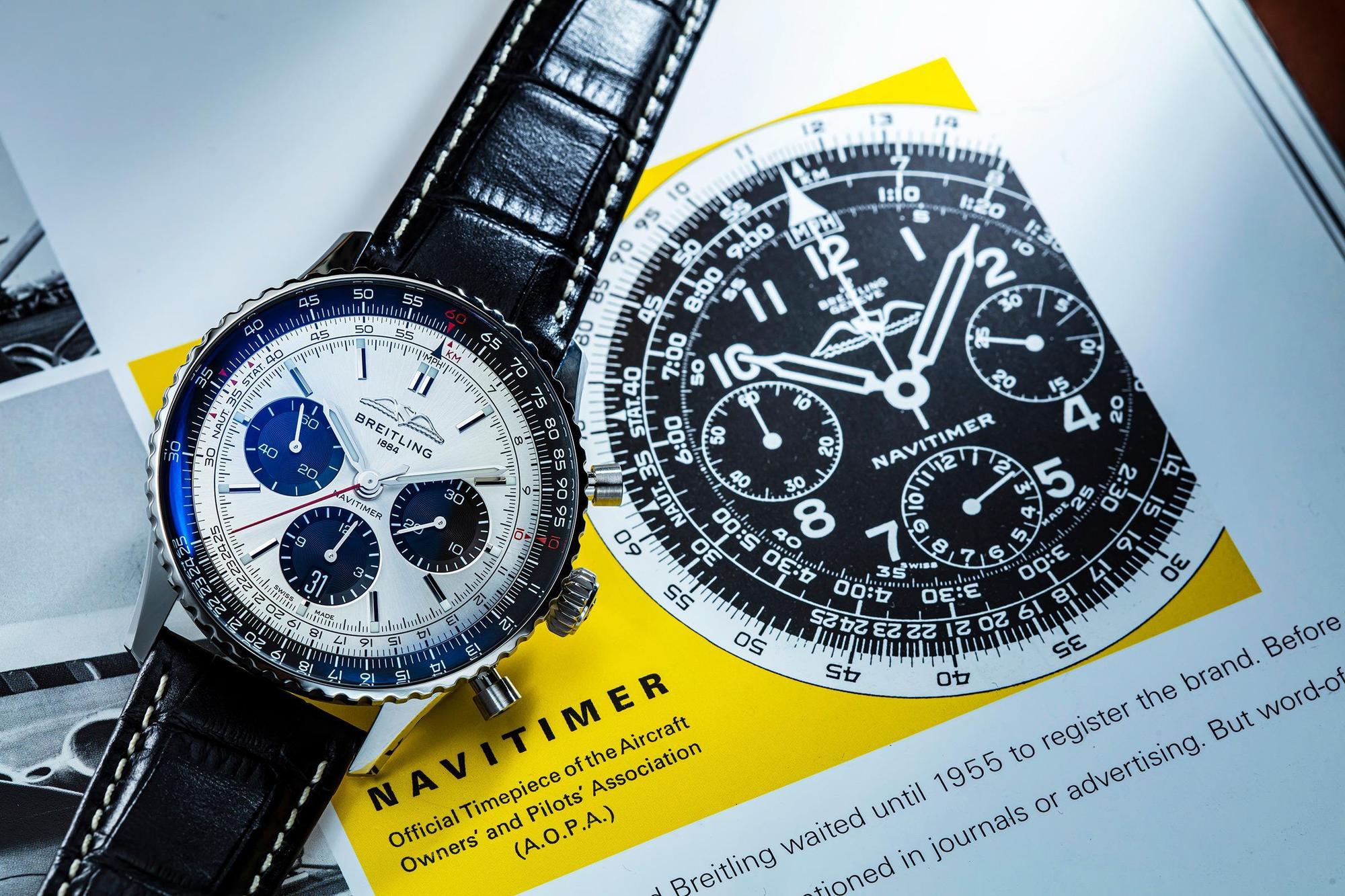 百年靈Navitimer系列誕生70週年,帶來一系列全新改款。