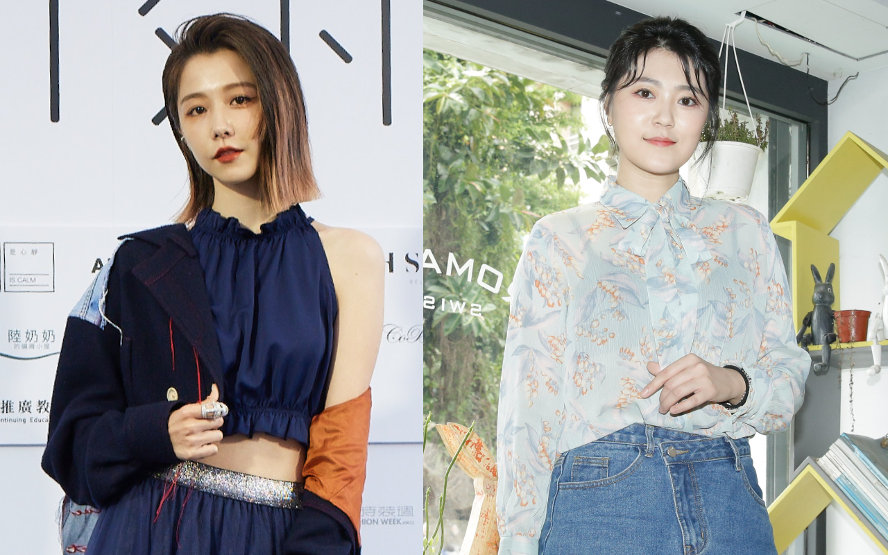 台語歌后曹雅雯（右圖）稱讚邵雨薇（左圖）是心中的理想型。（本刊資料室、AISH提供）