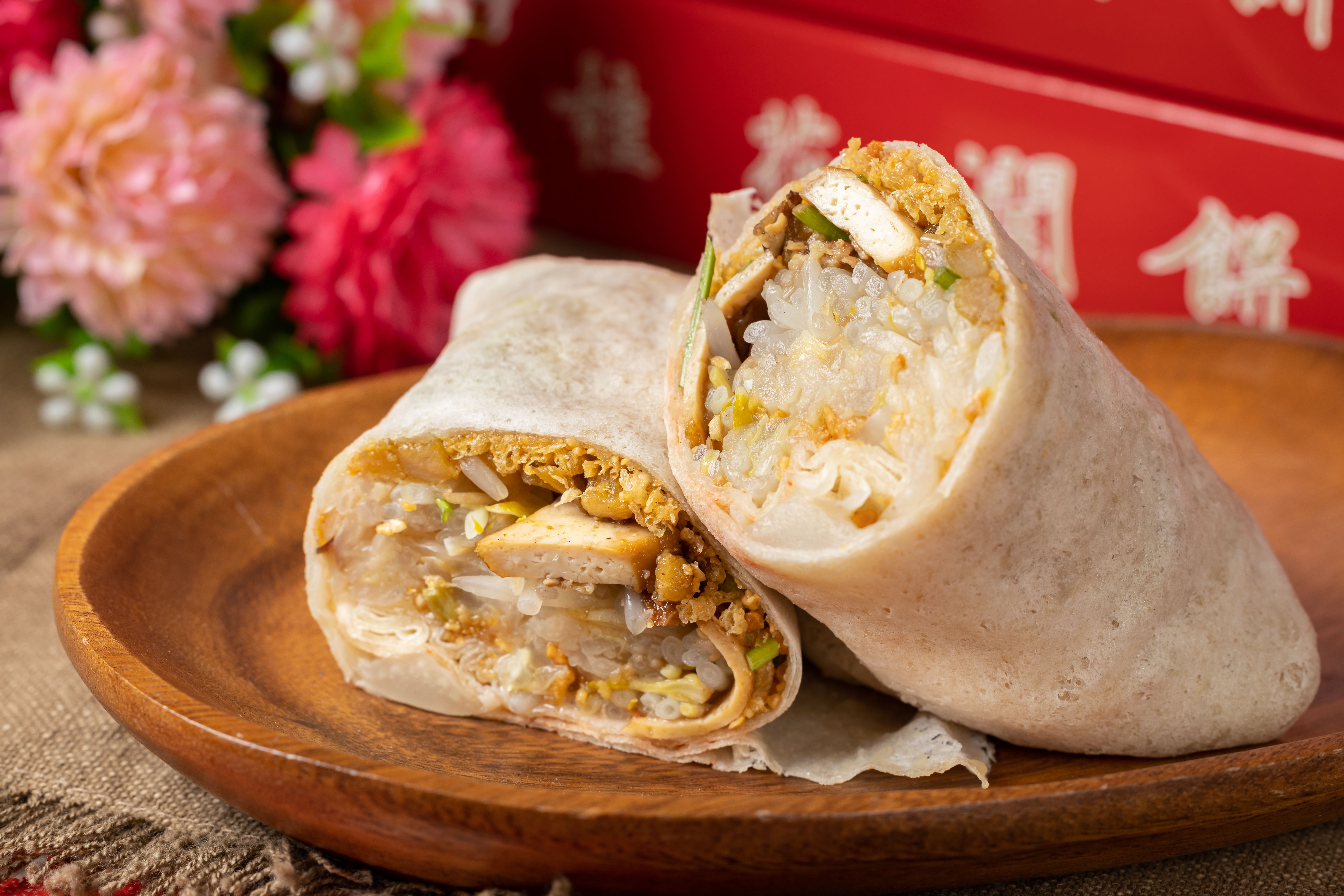 這一捲潤餅不只清明才吃，當成三餐主食也是清爽又便利。