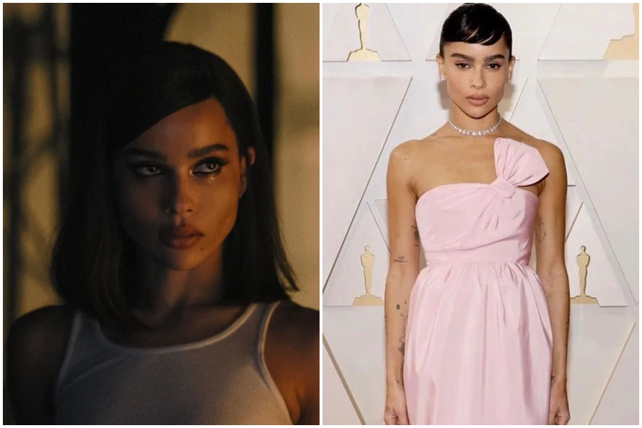 「新任貓女」柔伊克萊維茲對「威爾巴洛克」一事表達不贊同，並喊話在場的好萊塢明星「我們都是幫凶」。（翻攝自Zoë Kravitz IG）