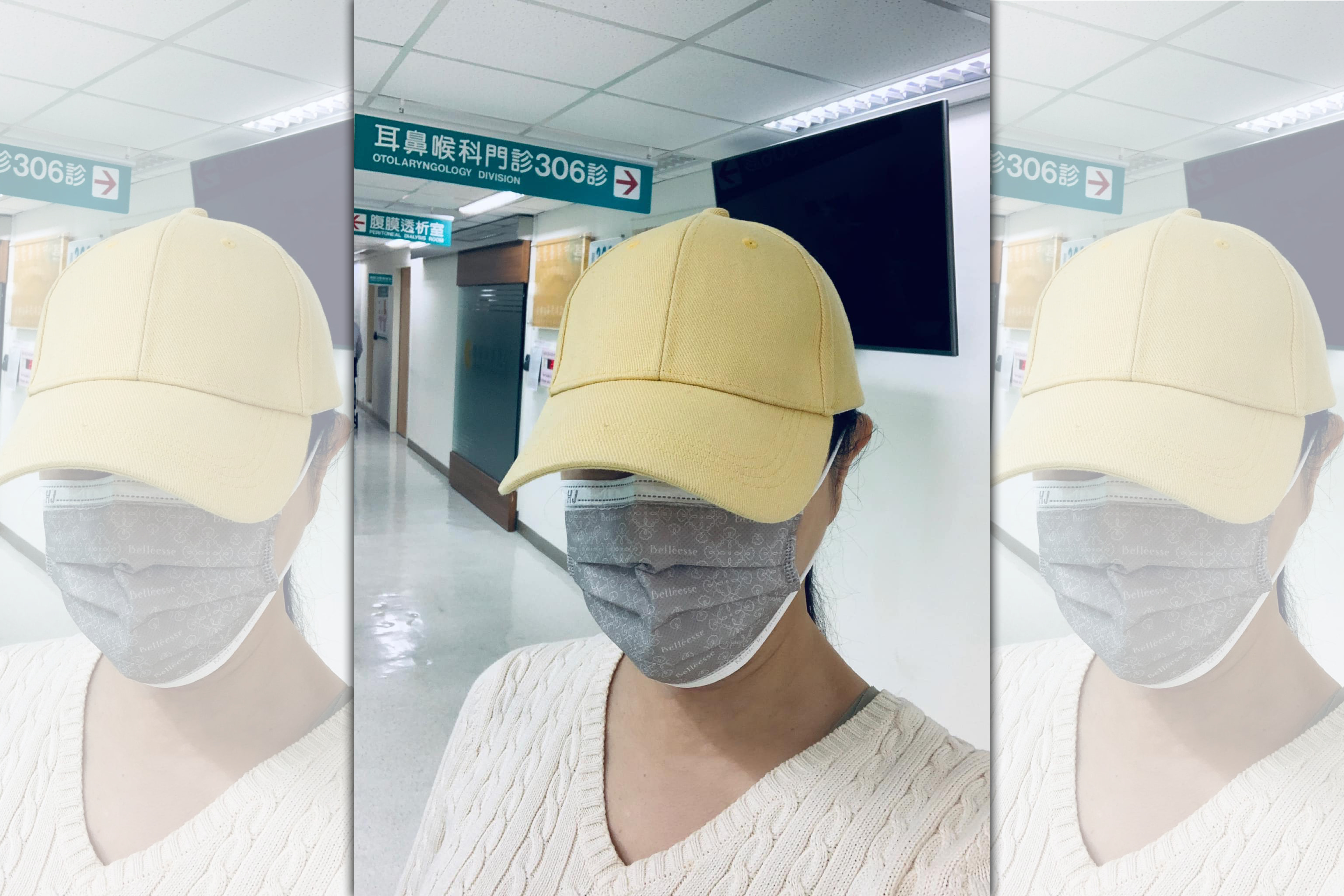 利菁昨天在臉書發文，因為聲帶關係去要接受治療。（翻攝自利菁臉書）