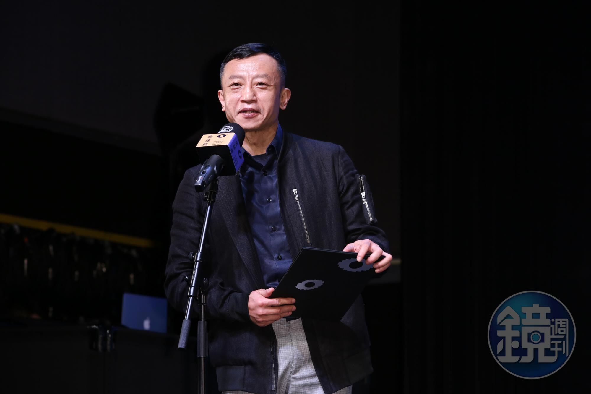 導演楊雅喆從金穗獎入圍創作者身上，看到自己以前的熱情。