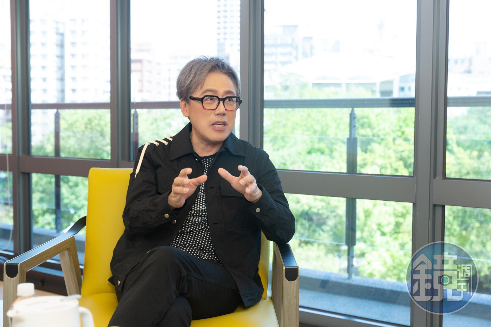 55歲的張宇覺得現階段人生最舒服,懂得珍惜剎那間微小感受,反之也不會讓情緒受到影響。