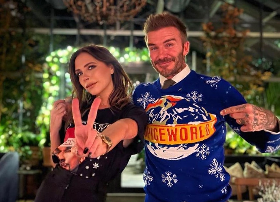 貝克漢與老婆維多利亞的4千萬英鎊豪宅遭宵小破窗而入盜竊財物，所幸損失不算大，也沒有人受傷。（翻攝自貝克漢IG）