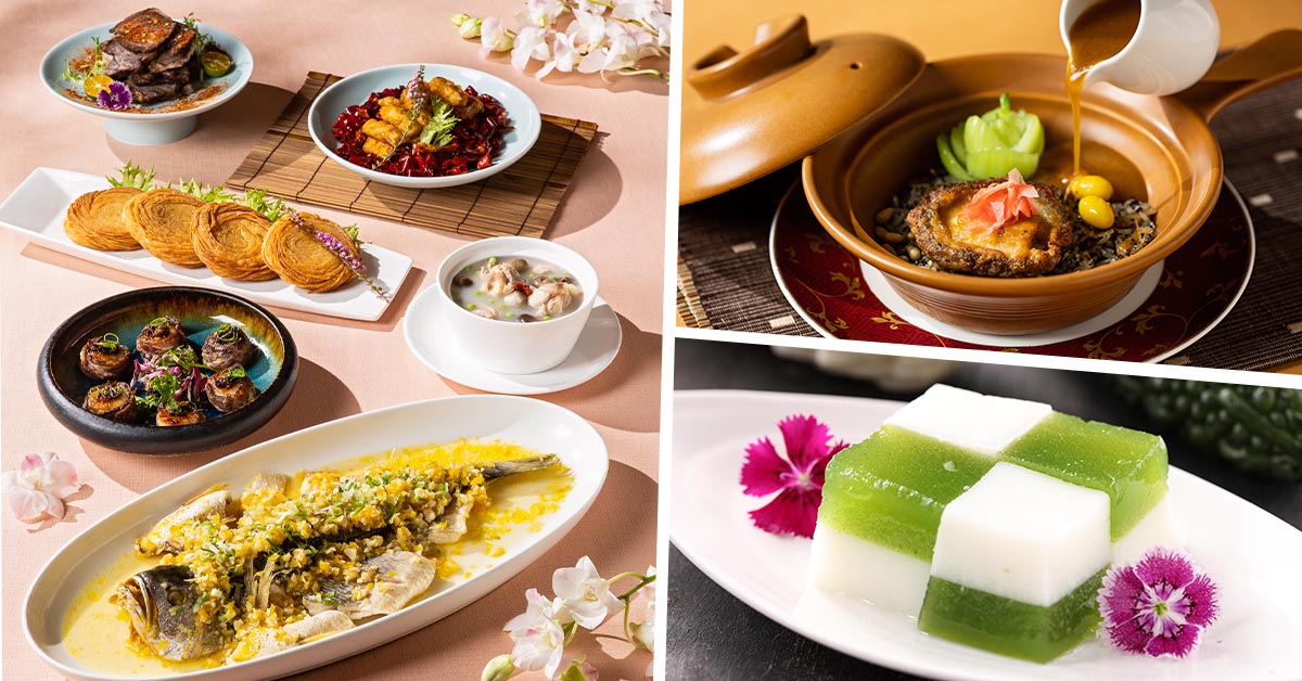 台北國賓推出春季主廚推薦美饌，重新詮釋經典川、粵菜並將獨樹一格的巧思注入新菜色中。