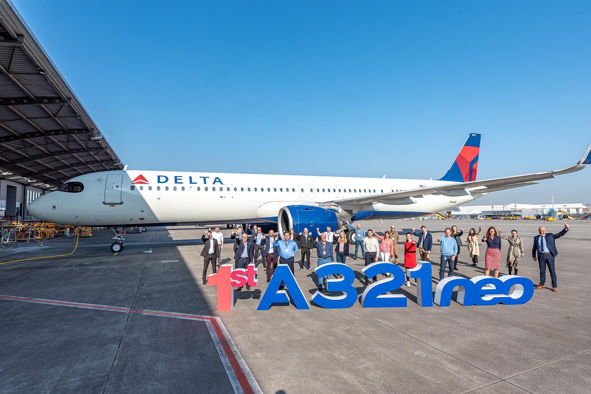 達美航空在3月底迎接全新A321neo,將為搭乘美國國內線的旅客帶來更舒適的空中旅程。(達美航空提供)