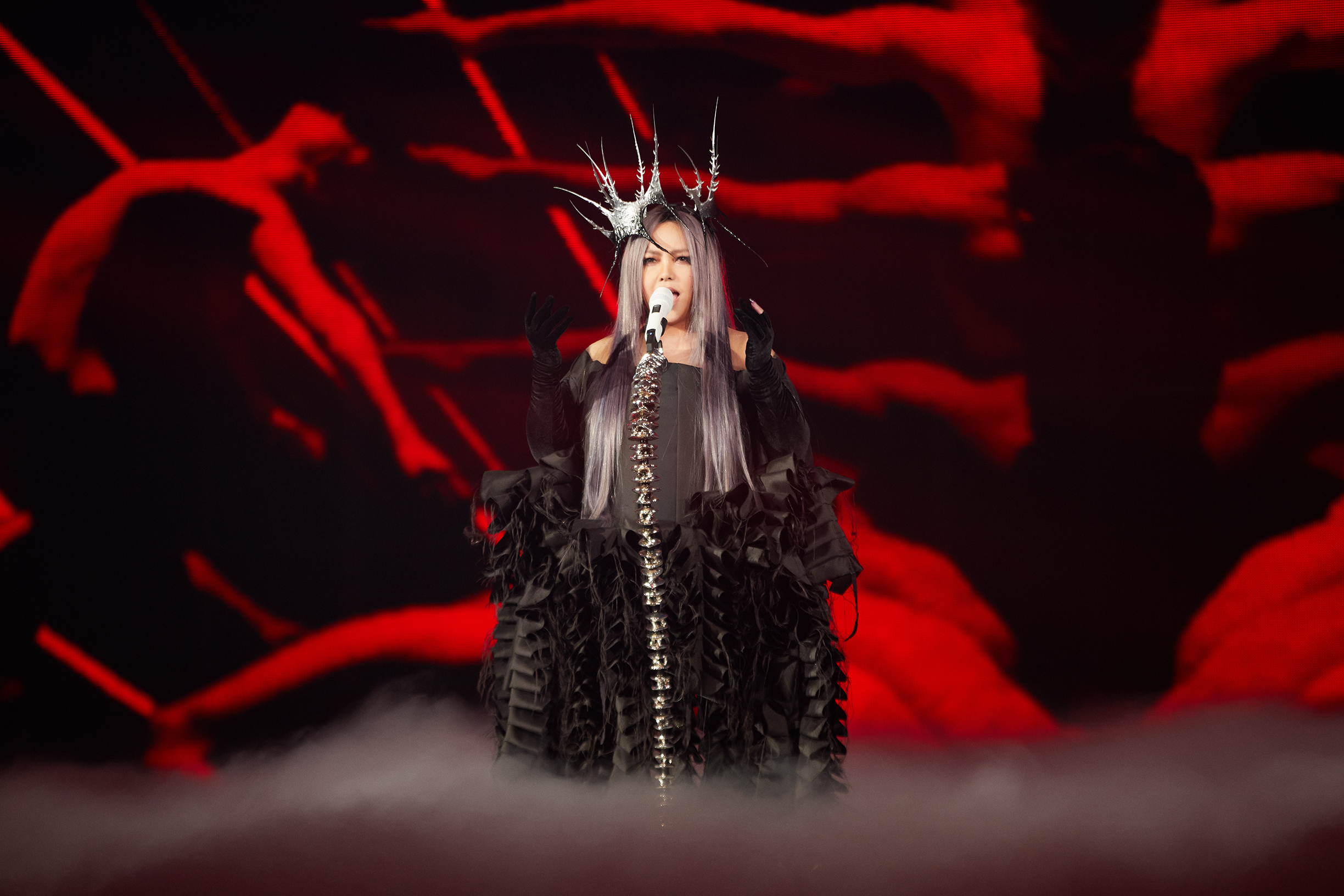 時隔7年登小巨蛋，aMEI火力全開。（聲動娛樂提供）