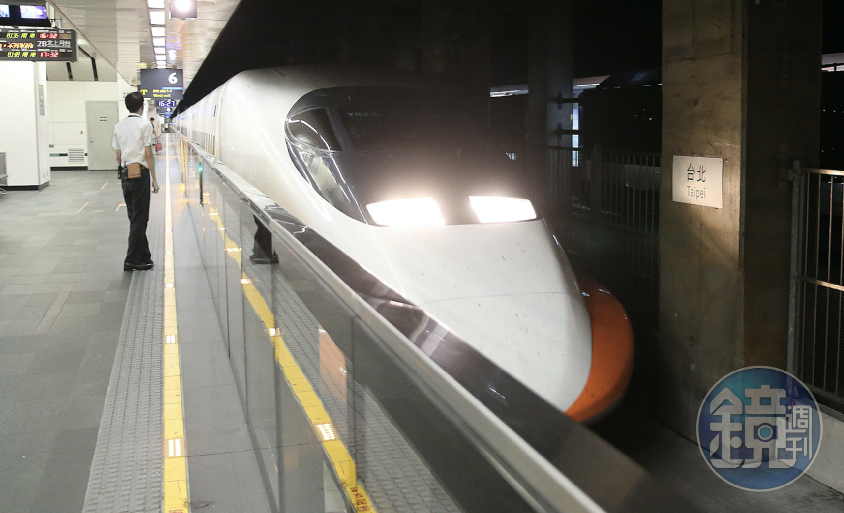 高鐵提前至22:40順利恢復通車,並於今晚22:40、23:00自左營各開一班列車往南港。(資料照)