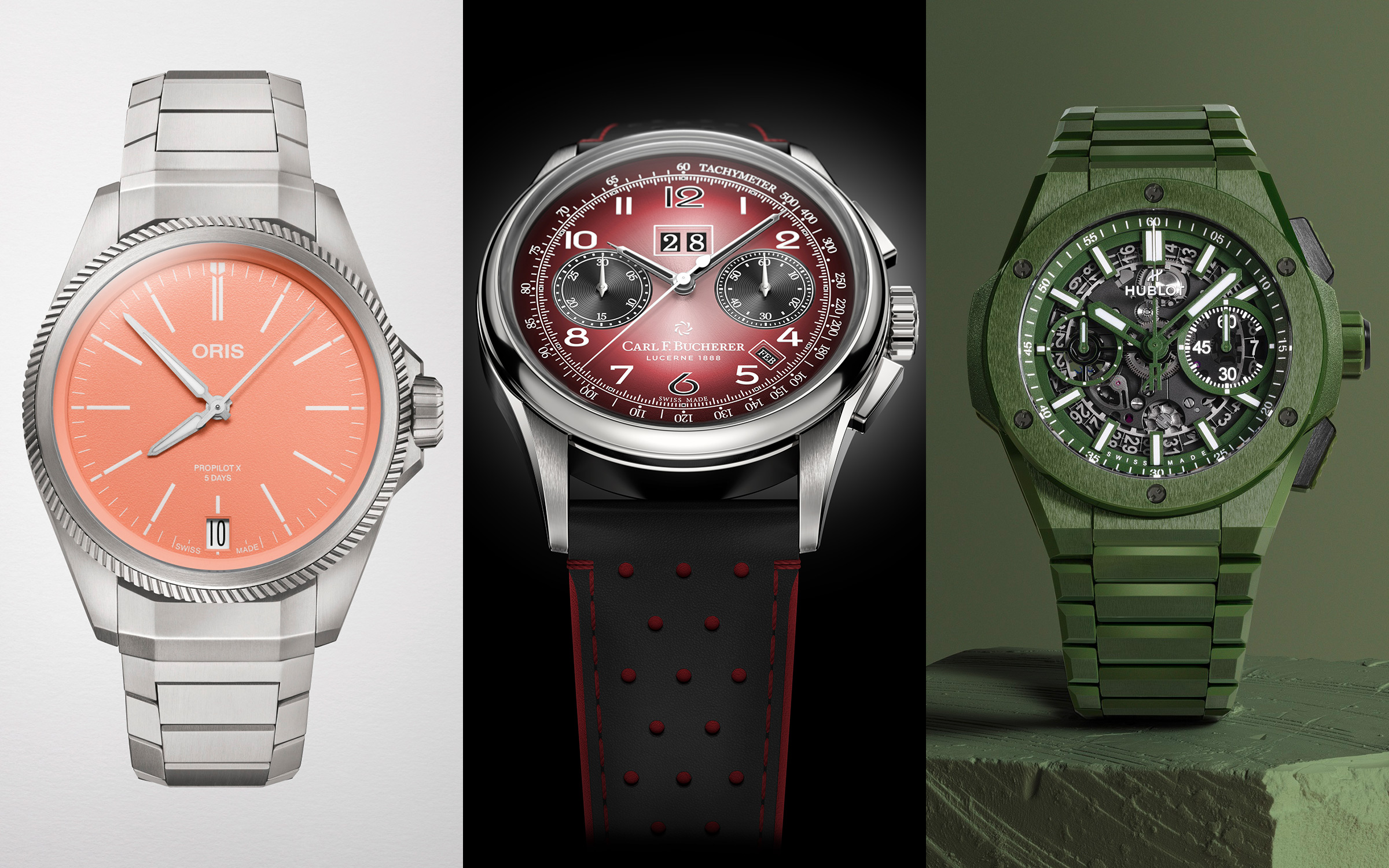 【錶壇焦點】當藍與綠成了標配，下一個年度代表色是？