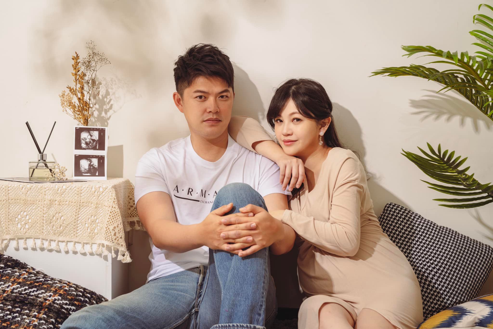 簡懿佳和教練老公李先生2020年結婚。（翻攝自簡懿佳臉書）