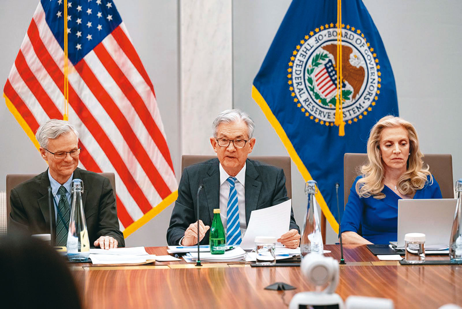 通膨高掛，聯準會持續升息，金融股將成為未來2至3季資金追逐的重點。（聯準會提供）