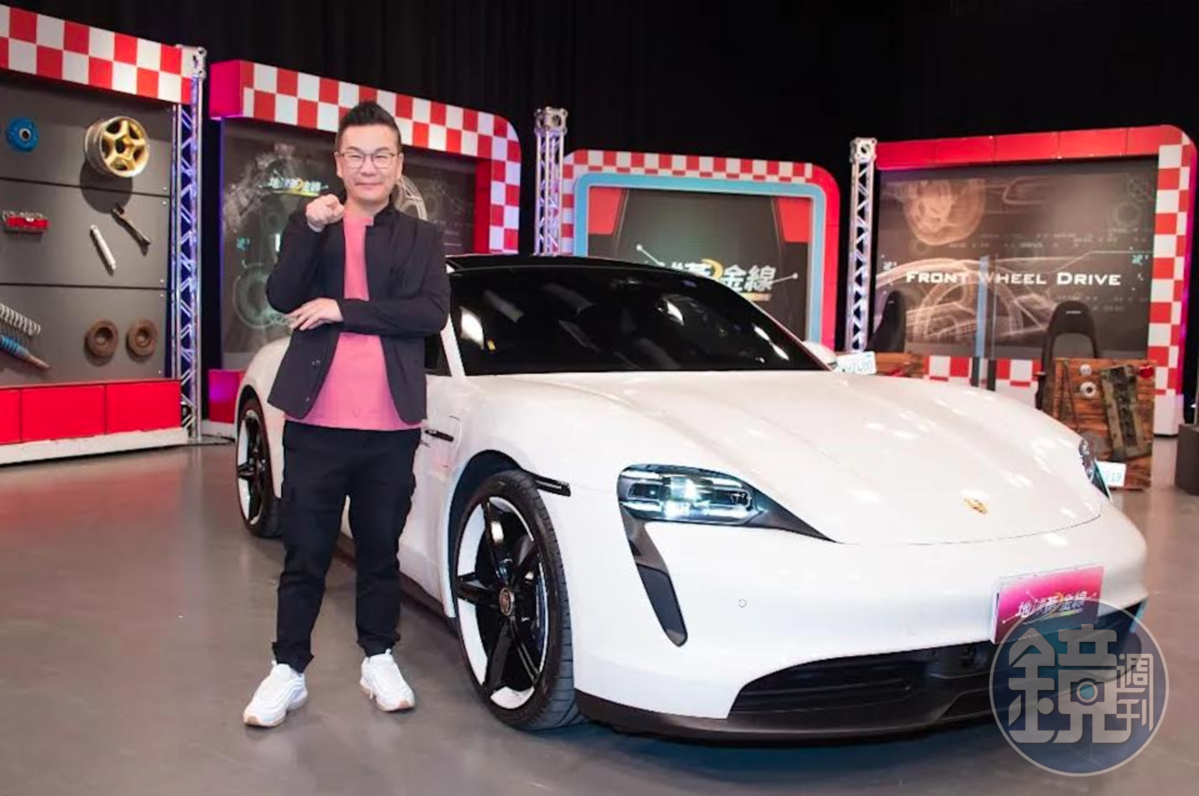 沈玉琳買保時捷電動車Taycan送老婆當生日禮物。（TVBS提供）