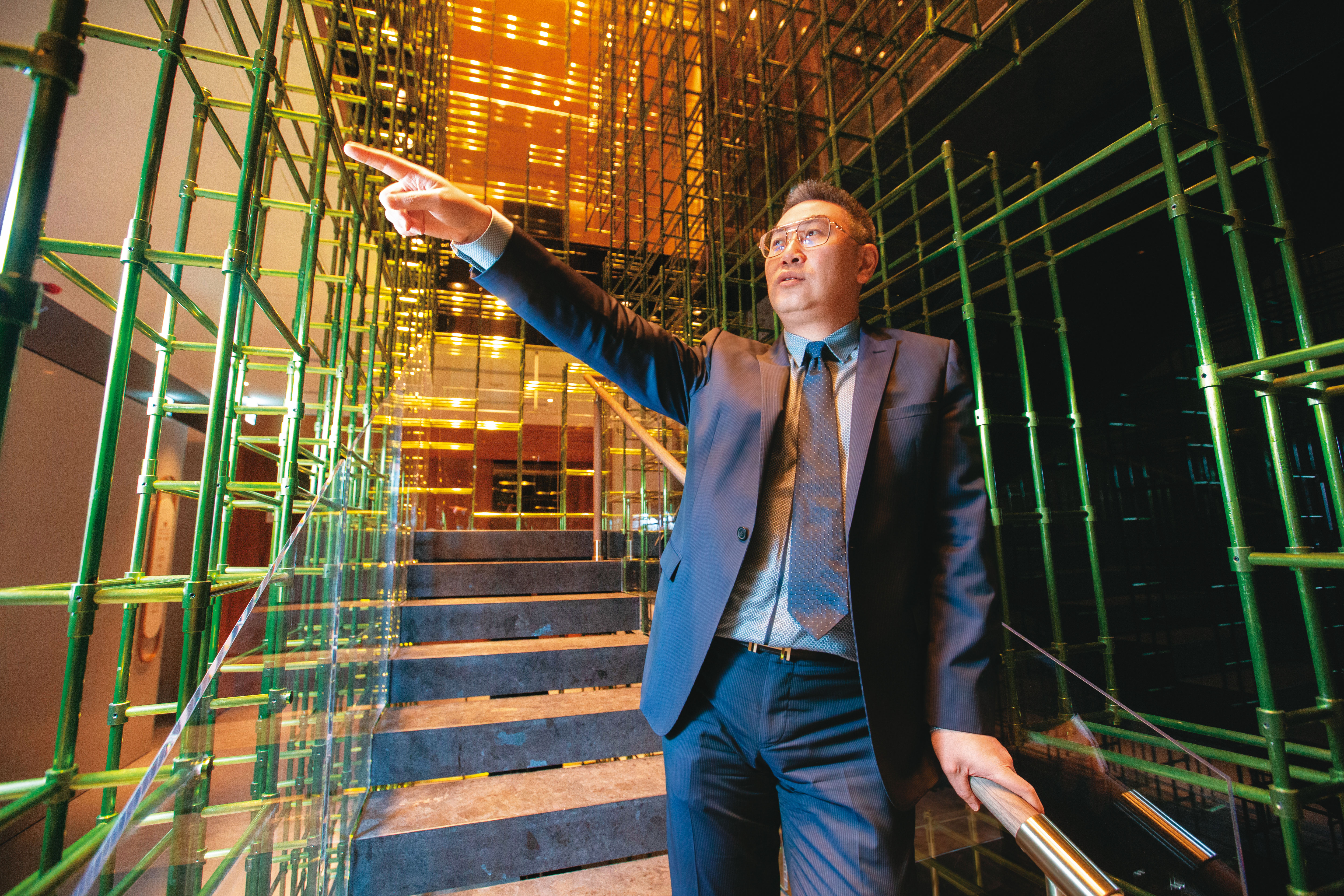 蔡伯翰跟在蔡辰洋身邊學習多年，他自曝也曾被老爸嚴厲教育過。