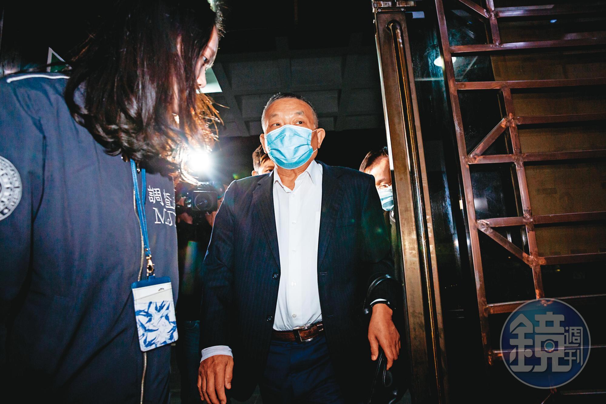 陳清福拒絕交還股權後，遭台北地檢署查出涉逃漏稅，去年以180萬元交保。
