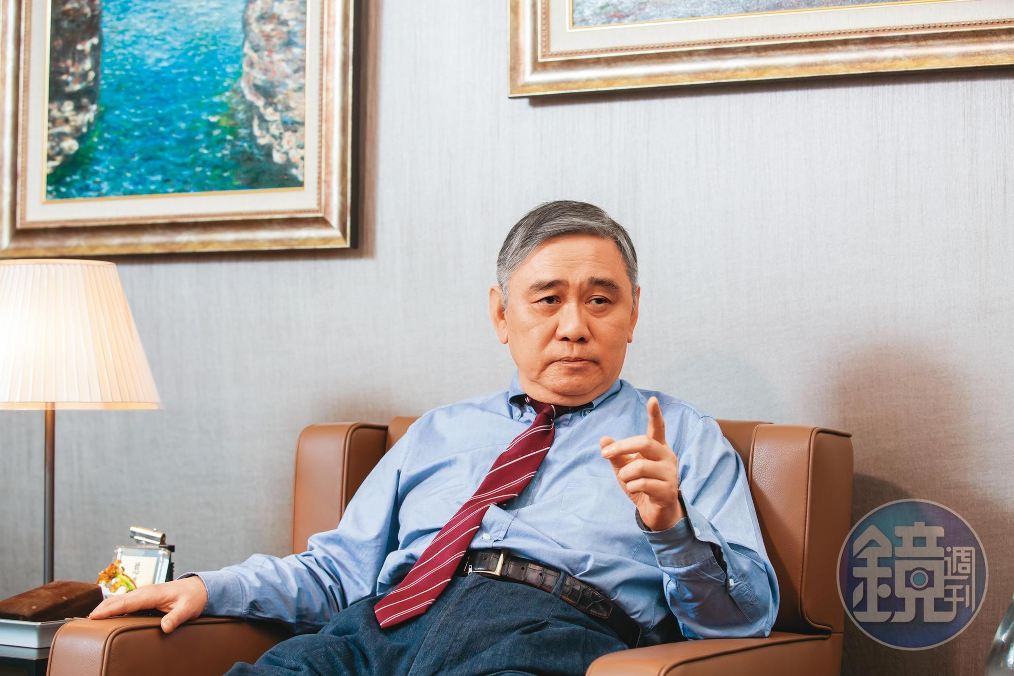 身價千億元的宏仁集團總裁王文洋(圖),與頴川建忠都是民視大股東。