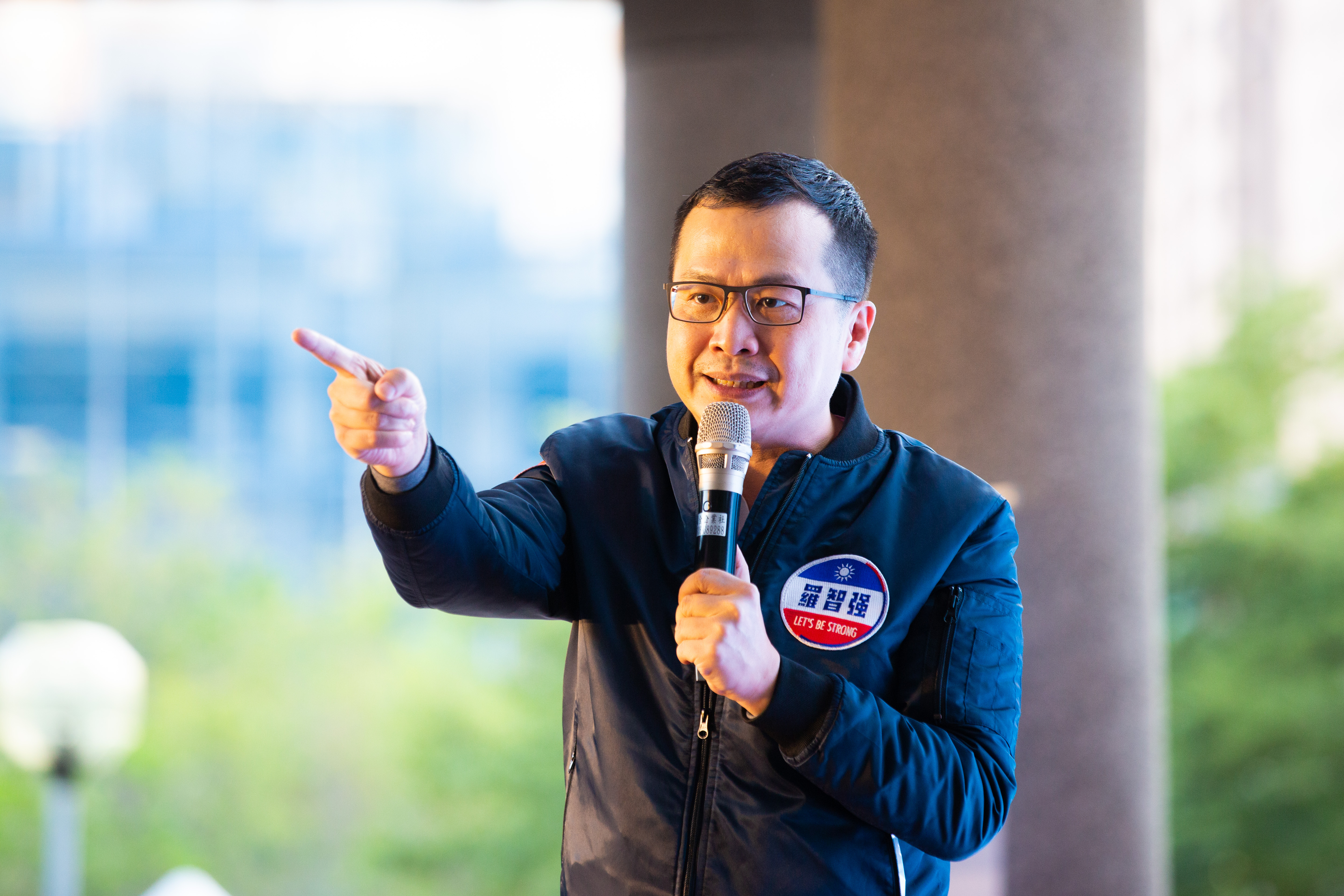 國民黨北市議員羅智強今（6）日早上召開記者會正式宣布投入黨內初選。（資料照）