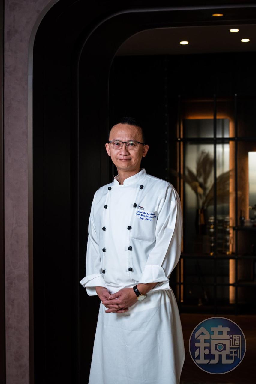 西餐行政主廚張駿霖（Tony）蒐羅各地食材，以台灣味鋪陳首波菜單。