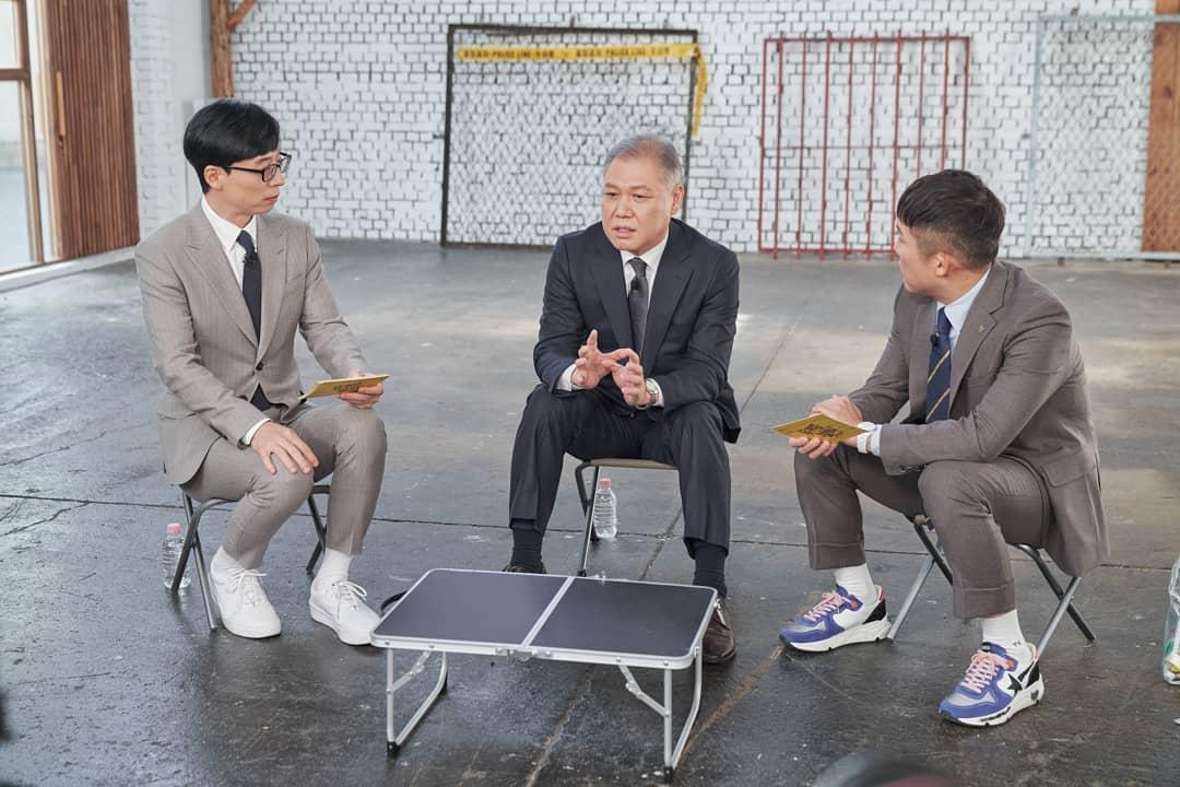 權日勇（中）曾上劉在錫（左）談話節目《劉QUIZ ON THE BLOCK》分享犯罪側寫經驗。（翻攝自《劉QUIZ ON THE BLOCK》Instagram）