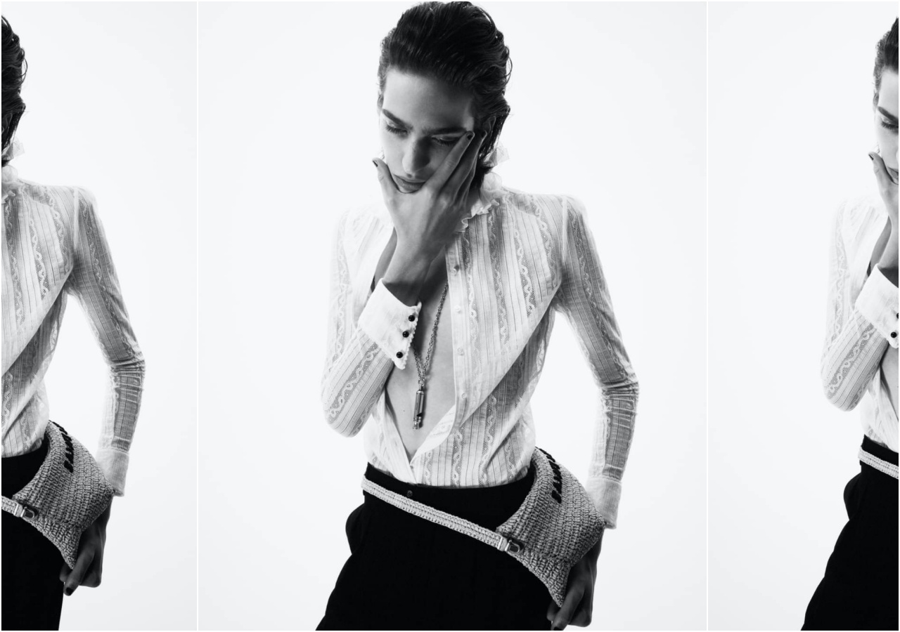 SAINT LAURENT每年春夏交替之際都會推出限定草編包款。（SAINT LAURENT提供）