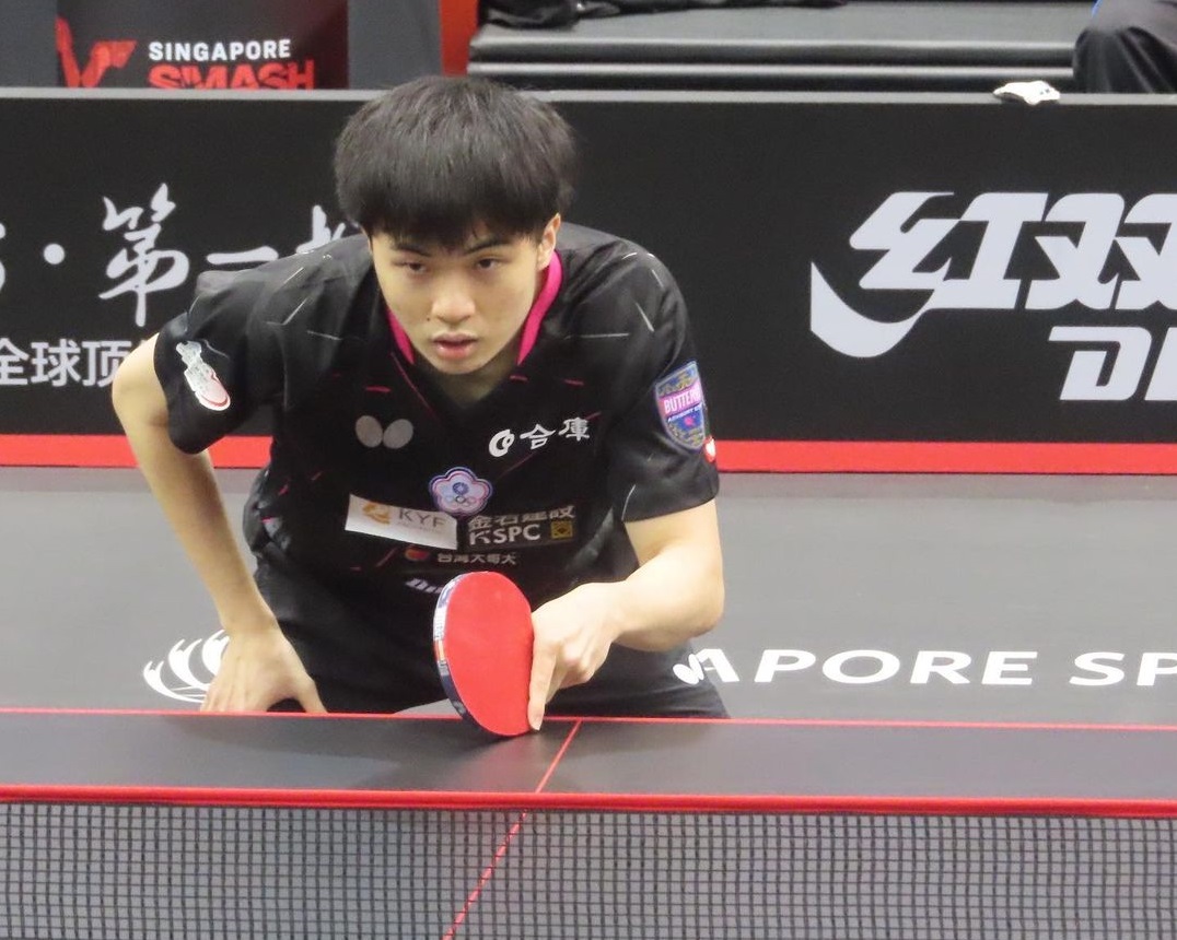 林昀儒日前結束卡達「世界桌球職業大聯盟」挑戰賽，搭乘班機返國進行落地篩檢驗出陽性確診。（翻攝自林昀儒IG）