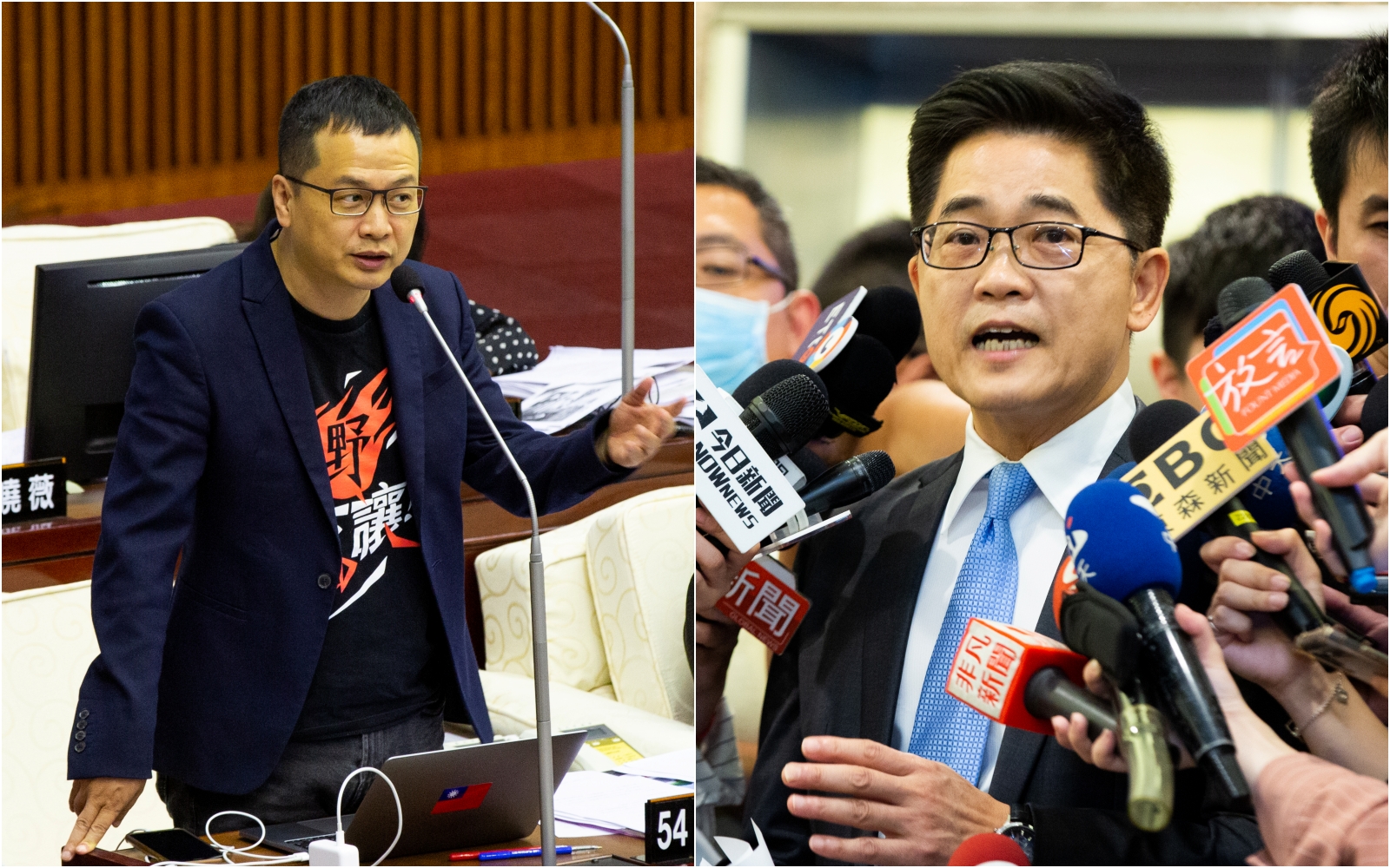 羅智強執意參加國民黨桃園市長初選，黃健庭卻直言，選策會已經排除提名他。（本刊資料照）