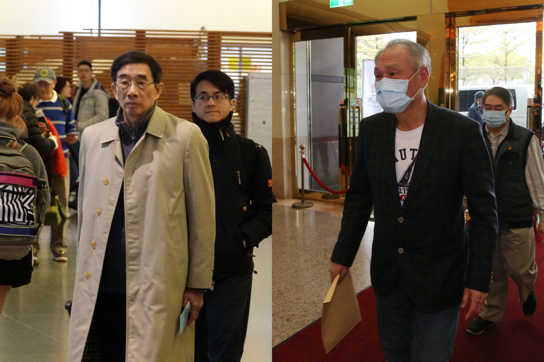 針對鄭深池（右）昨日的聲明，張國華（左）也在今日發表6點看法。