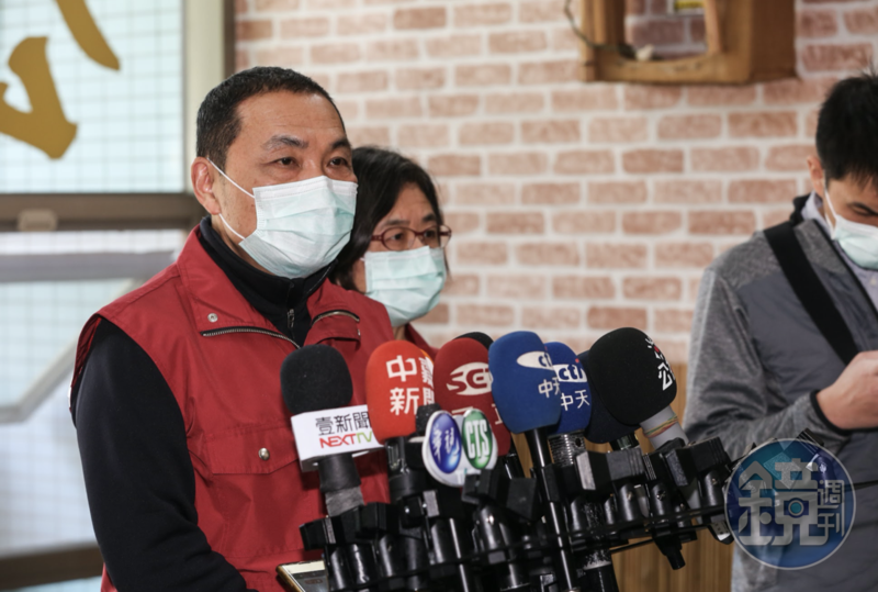 新北刑警傳與酒店小姐同遊確診，新北市長侯友宜表示相信警方會針對此事詳加了解。（本刊資料照）