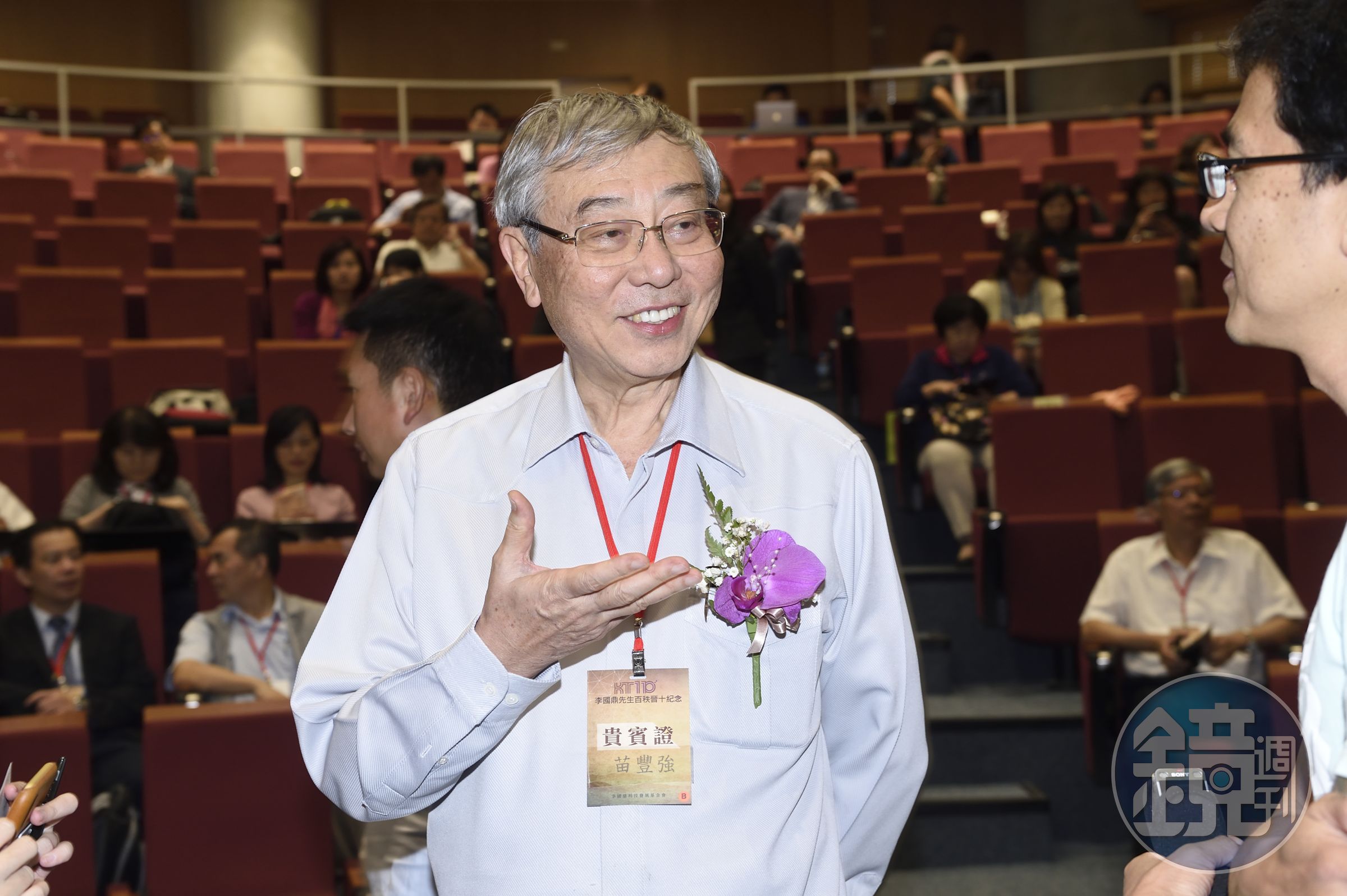 王文淵請辭後，由苗豐強（圖）接任工總理事長。