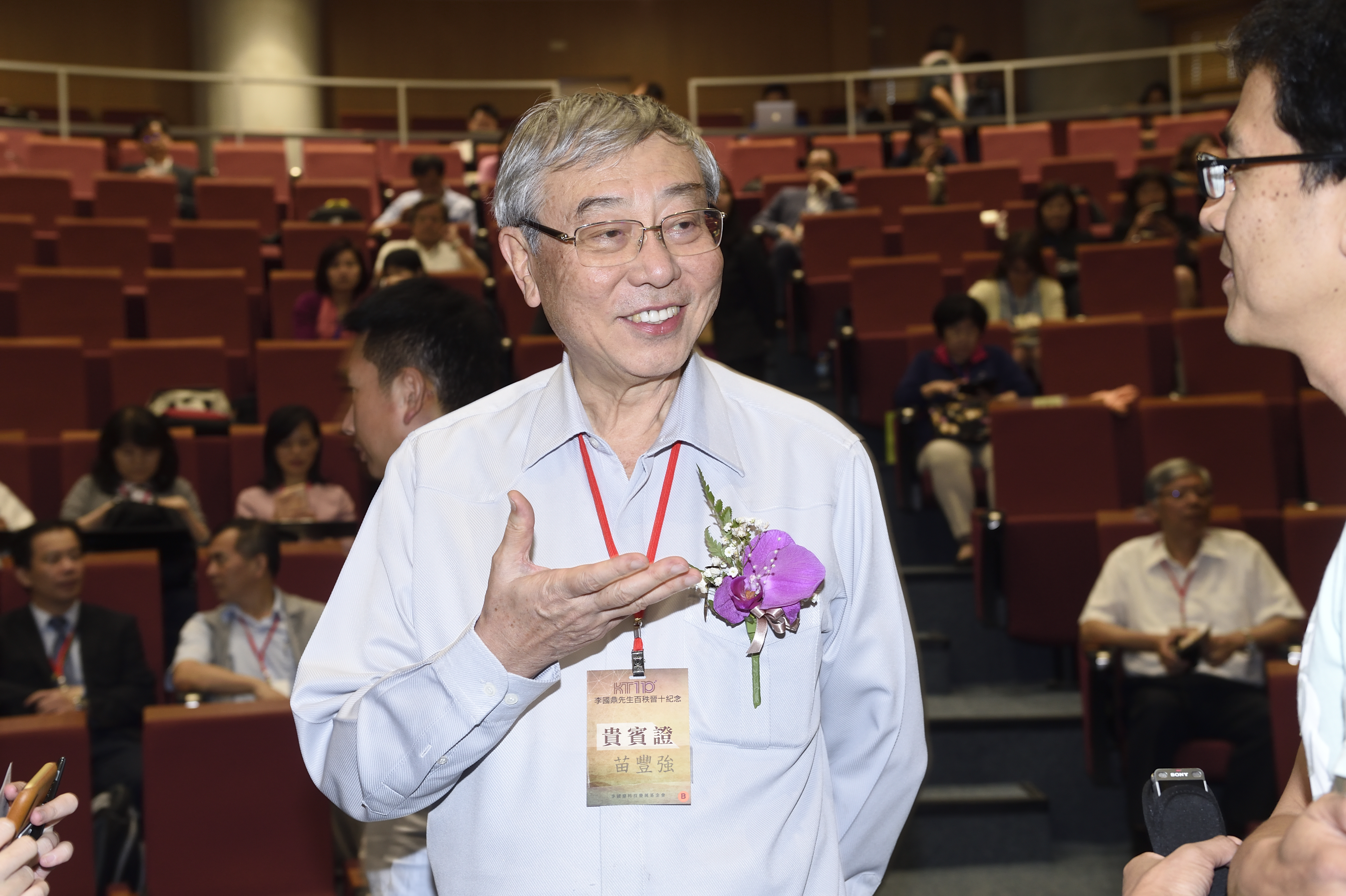 王文淵請辭後，由苗豐強（圖）接任工總理事長。