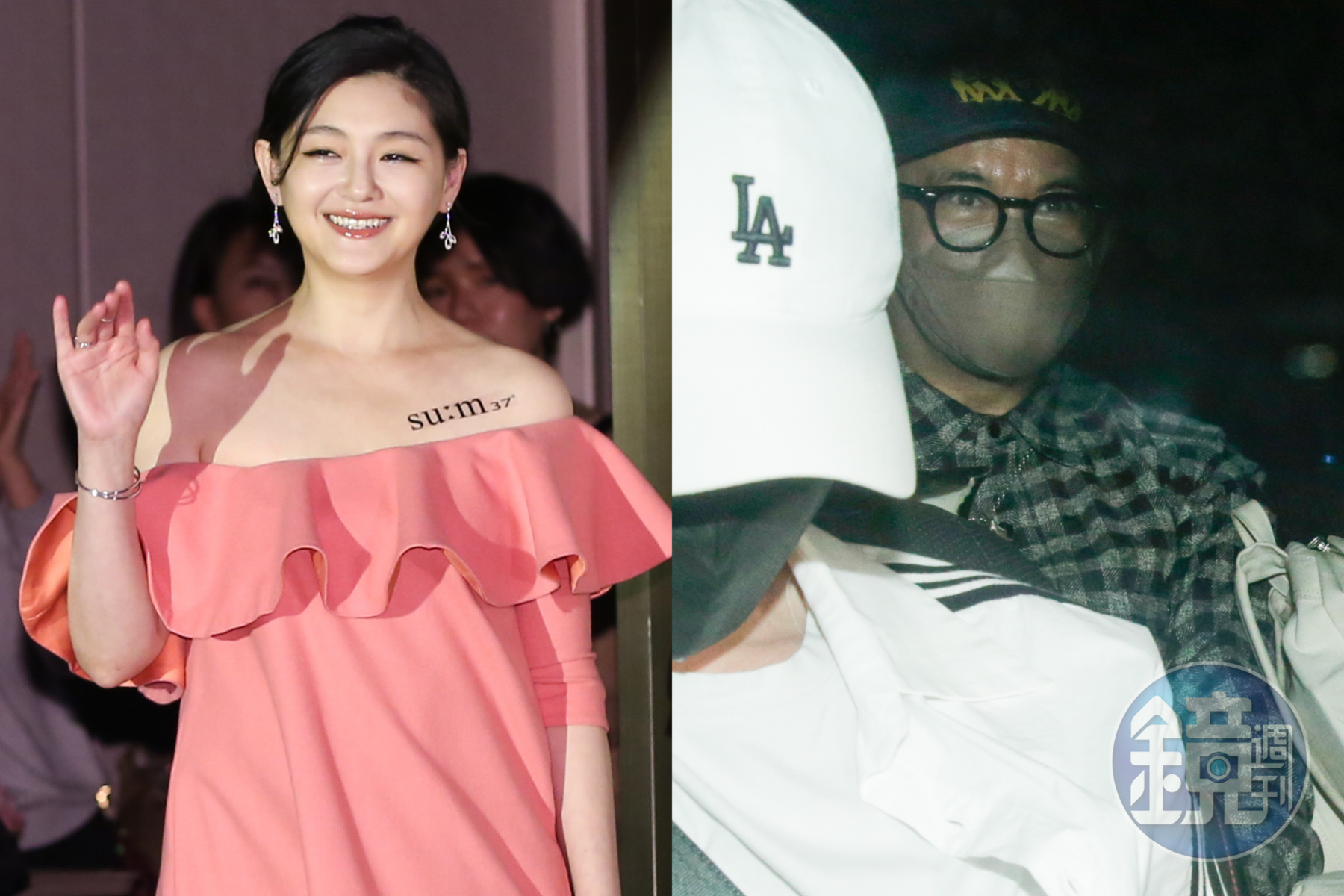 大S（左）和具俊曄（右）才新婚沒多久，5月男方就要飛往美國工作。（本刊資料照）