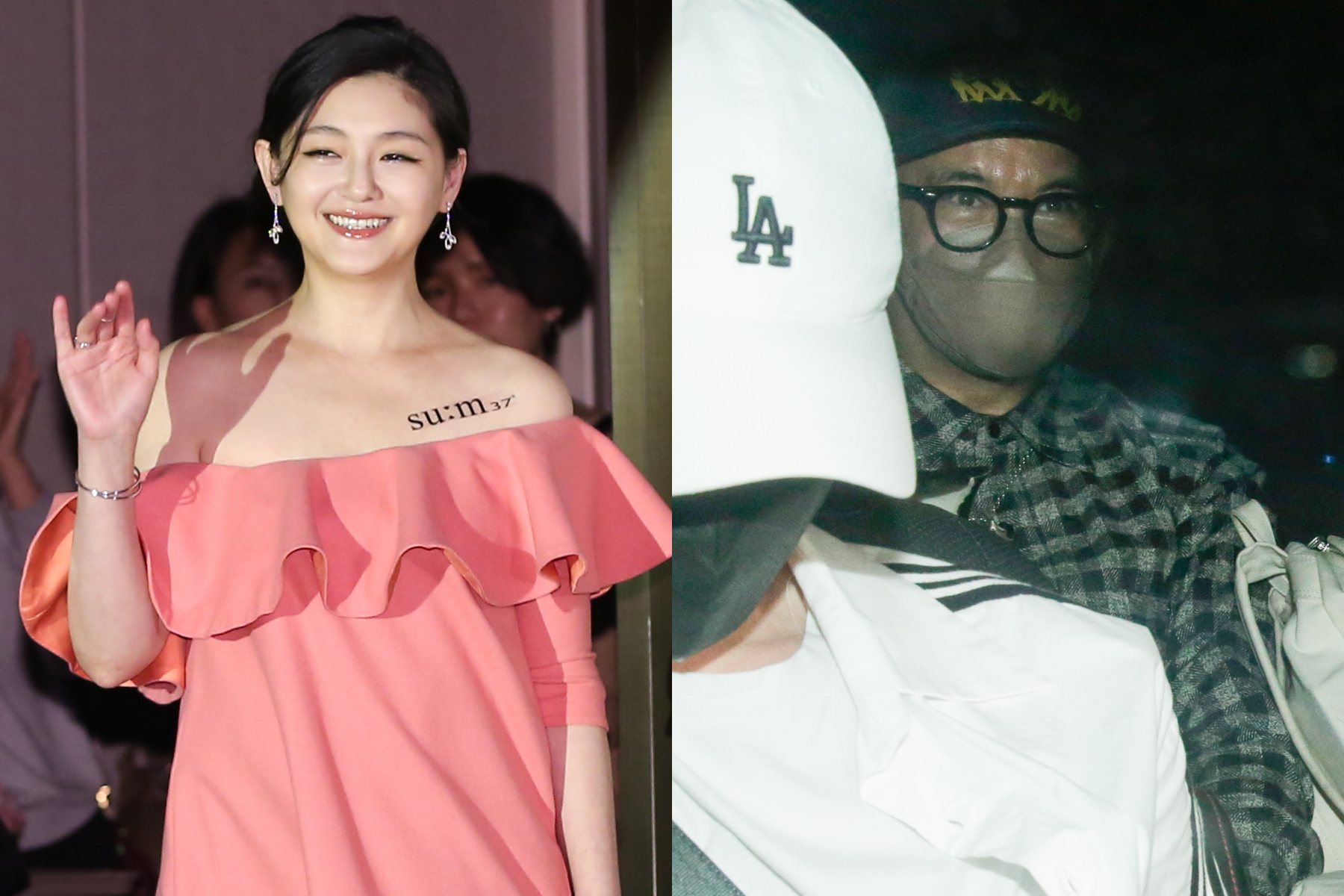 大S（左）和具俊曄（右）才新婚沒多久，5月男方就要飛往美國工作。（本刊資料照）