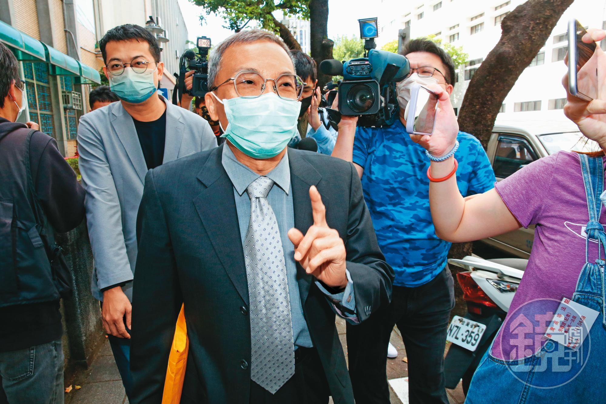 前總統府副祕書長馬永成捲入國務機要費纏訟15年，他上週出庭強調未涉洗錢。