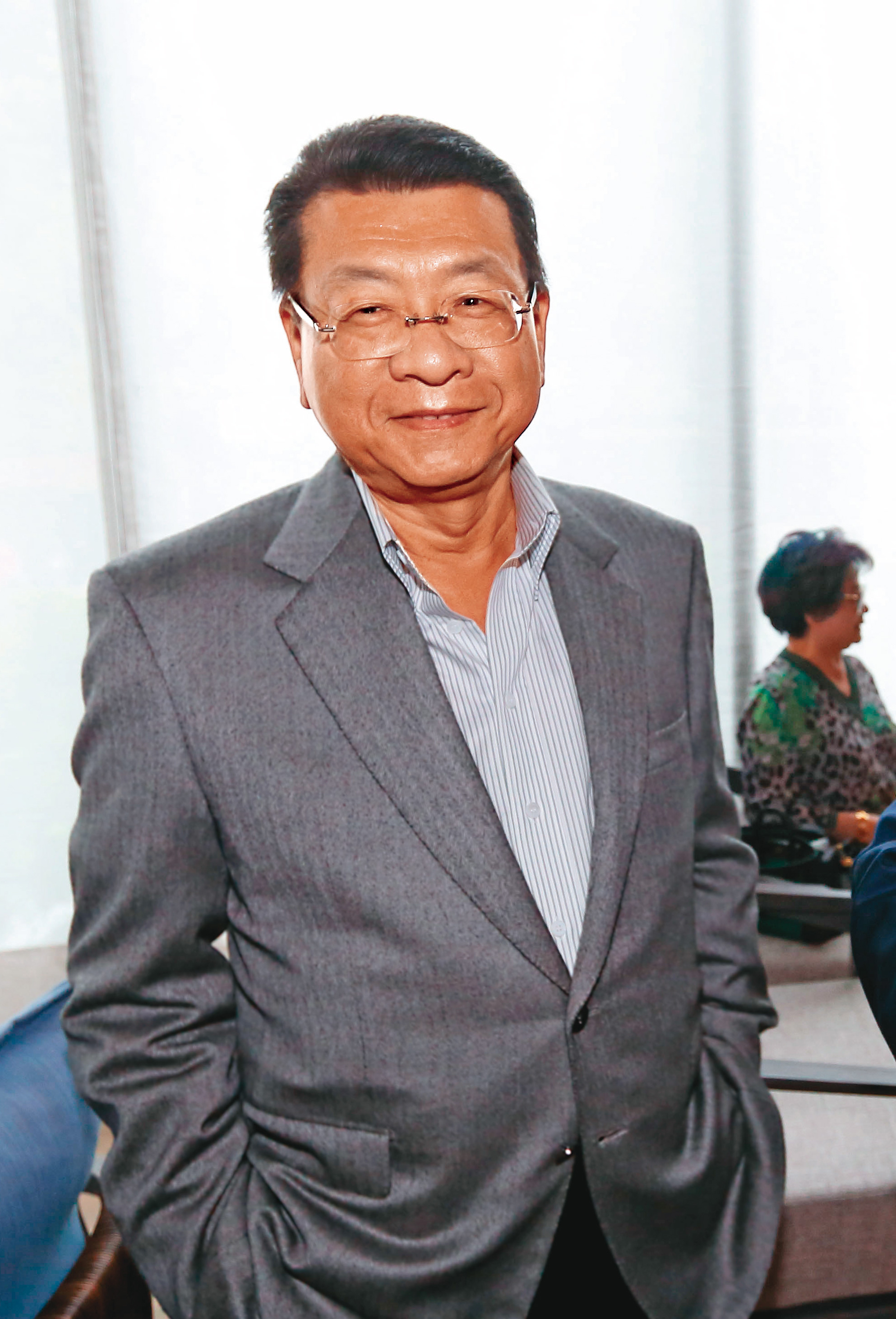 2006年,陳水扁曾在總統府將國泰世華保險庫鑰匙交給國泰金前副董蔡鎮宇(圖),請他幫忙搬7.4億元,遭蔡鎮宇以違法為由拒絕。